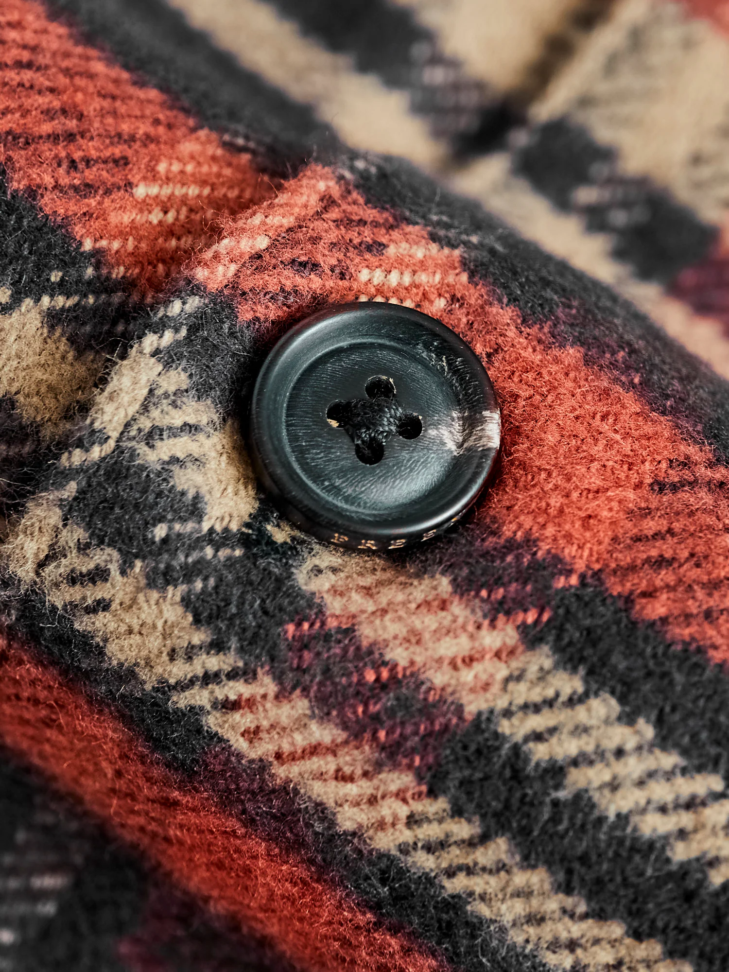 Benson Flannel Work Shirt in Picante - Image 5