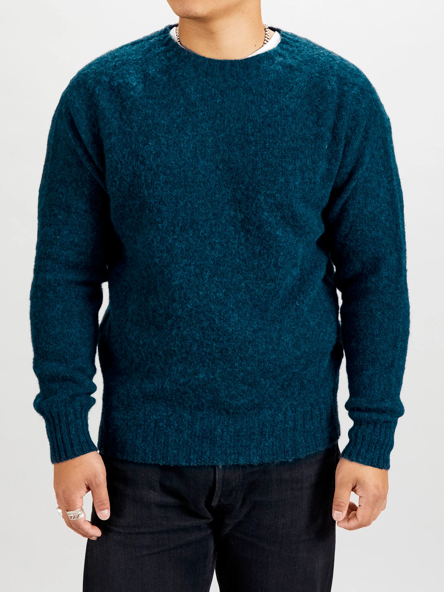 "Birth of the Cool" Wool Sweater in Diesel - Image 2