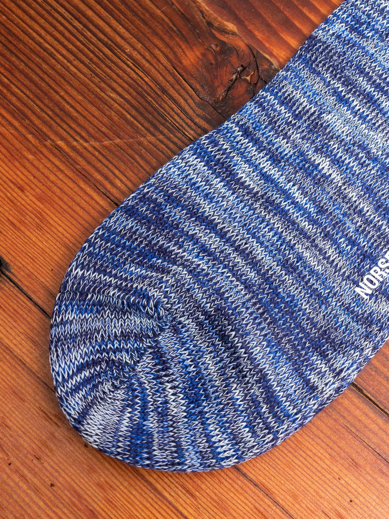Bjarki Blend Socks in Broken Indigo - Image 3