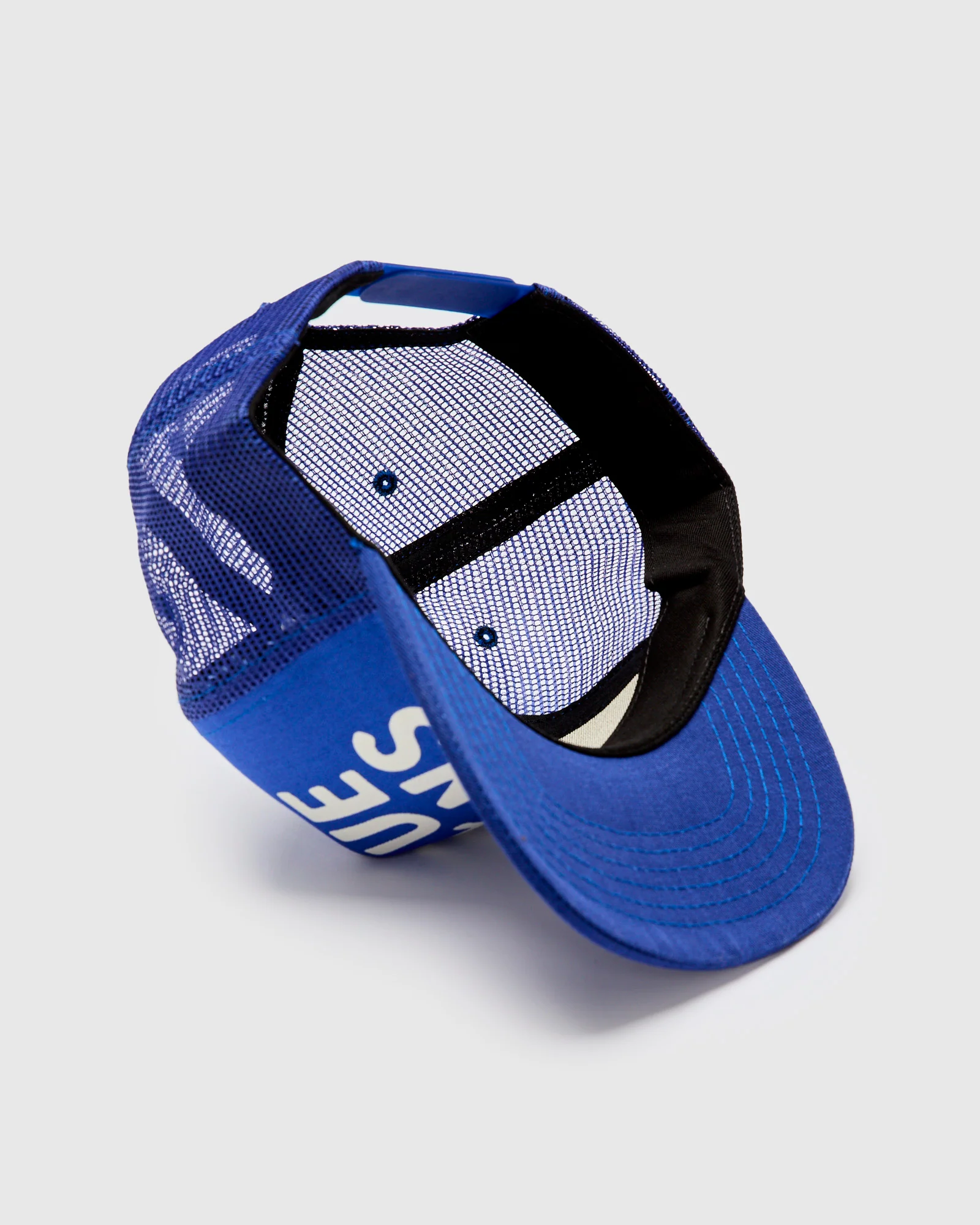 Blue Jeans Trucker Cap in Blue - Image 4