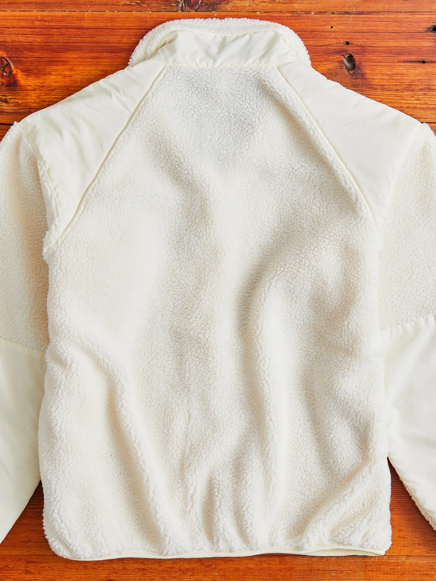 Boa Fleece Jacket in Ecru - Image 10