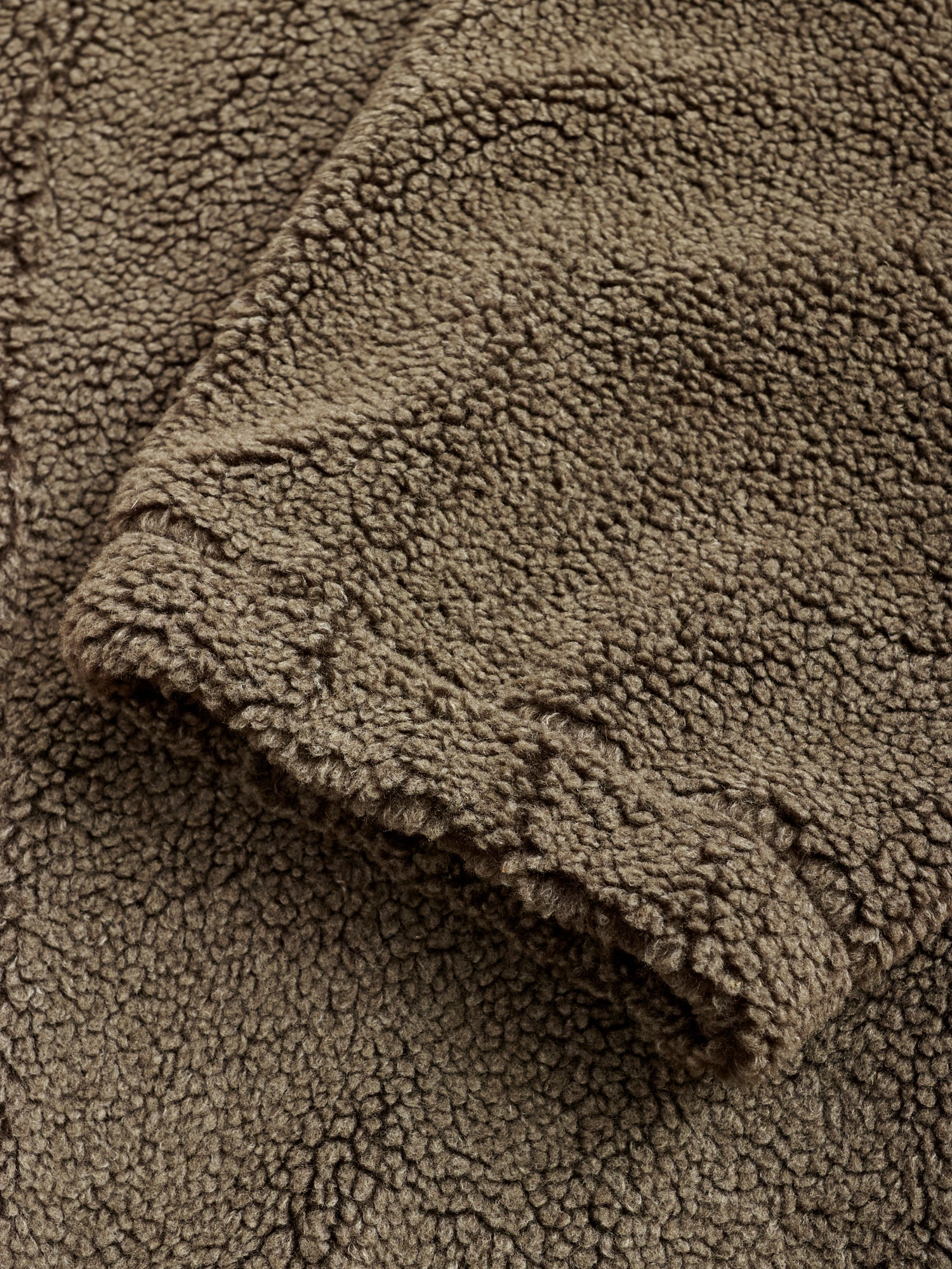 Boa Fleece Pants in Army Green - Image 7