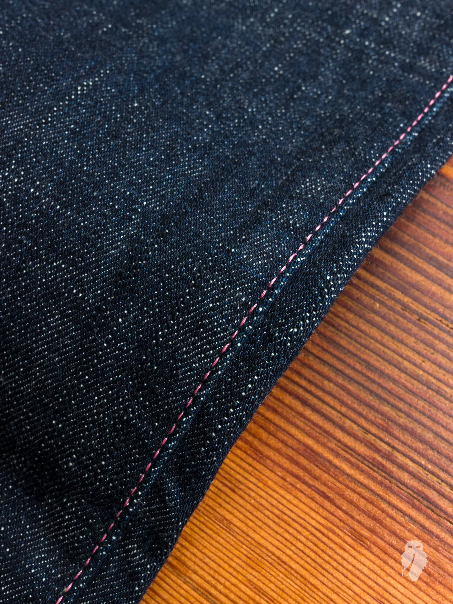 BOM012 "Momotaro x Blue Owl" 15.7oz Selvedge Denim - Natural Tapered Fit - Image 9
