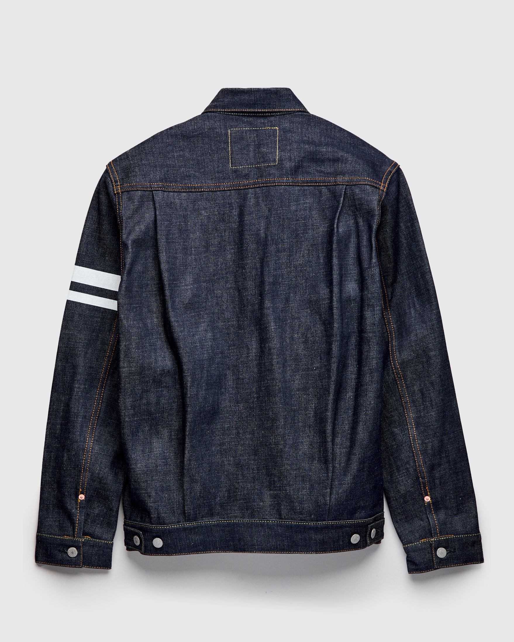 BOM017-J "Grand Indigo" 14oz Selvedge Denim Jacket - Image 4