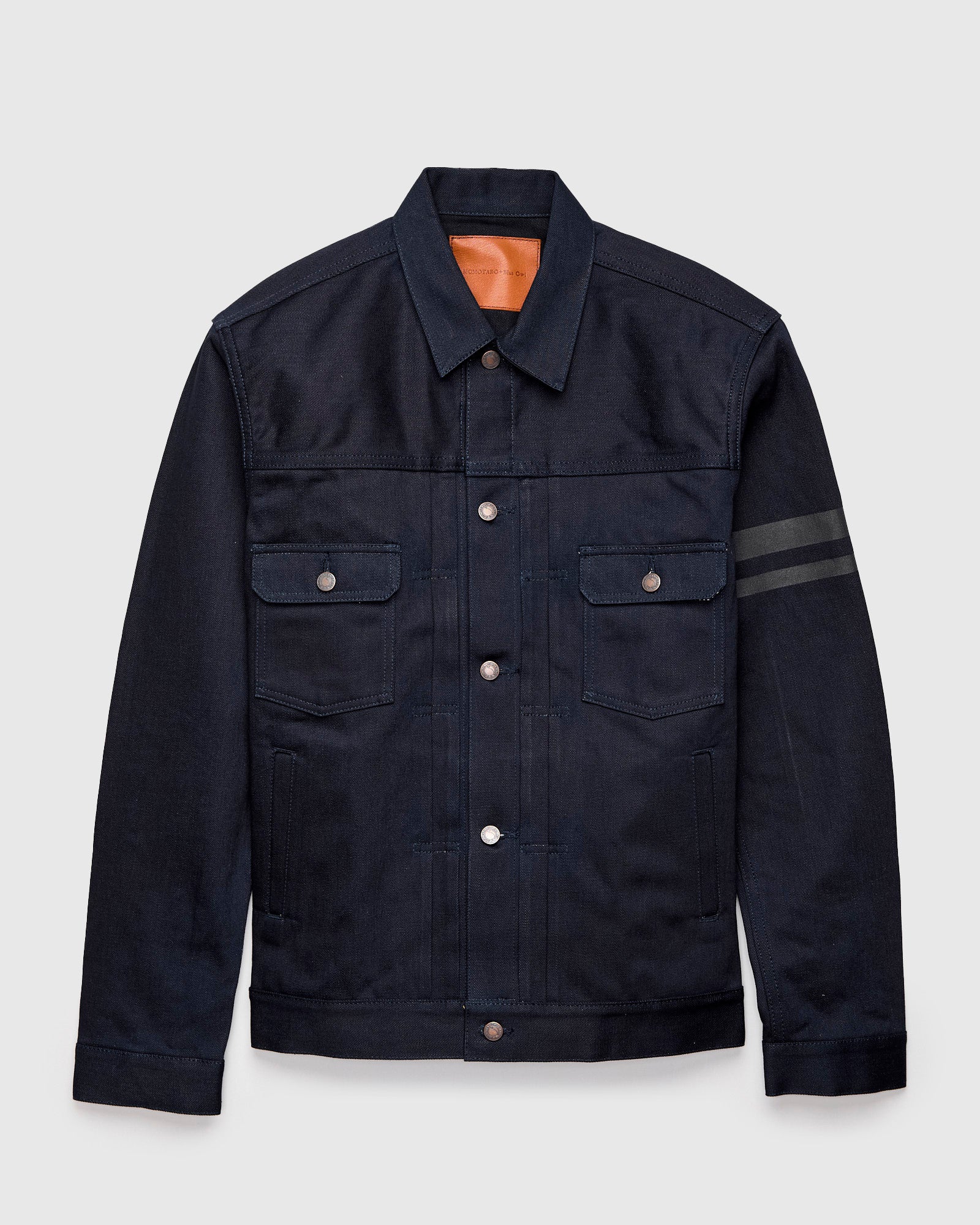 BOM018-J "Grand Indigo – Midnight Edition" 14oz Selvedge Denim Jacket