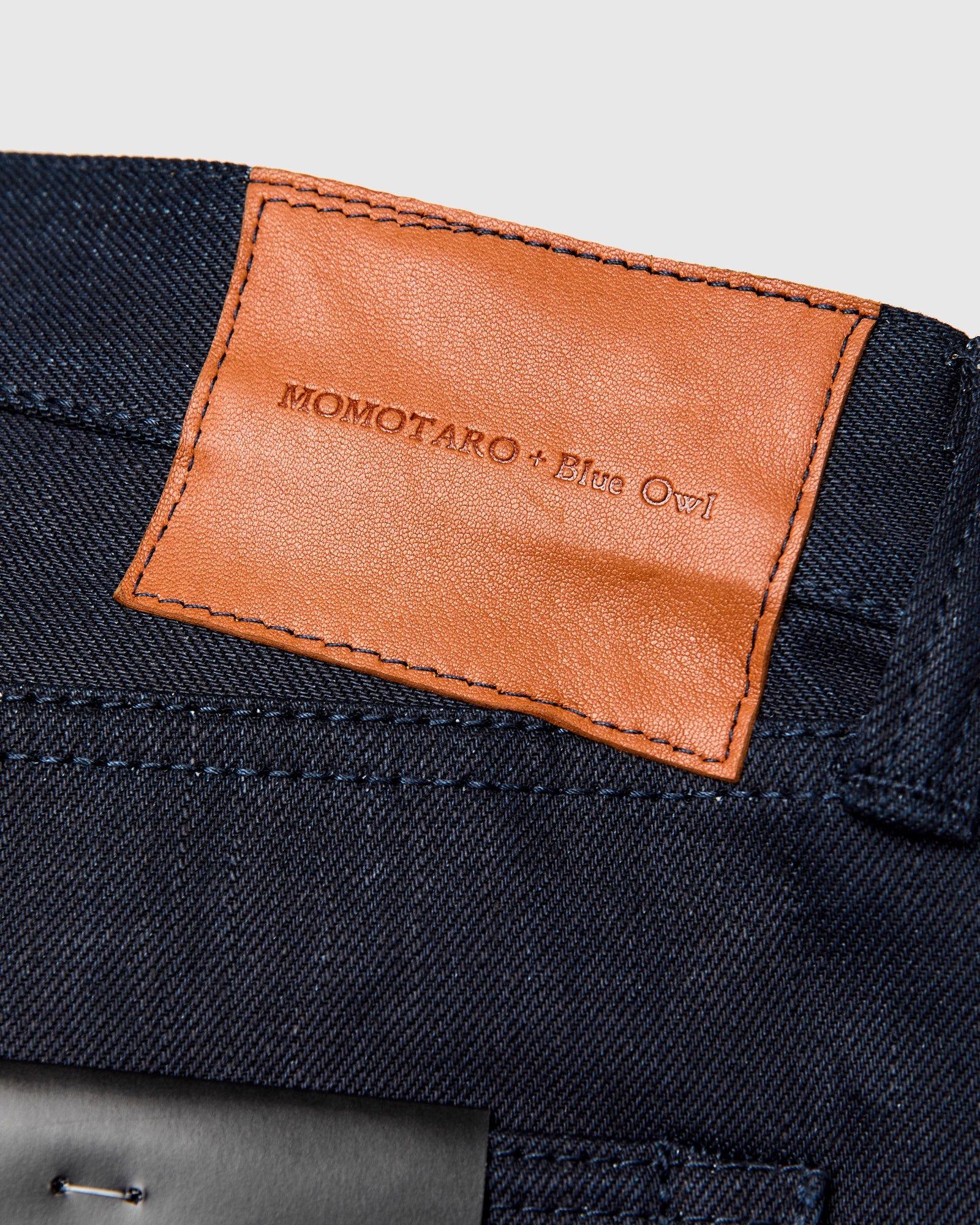 BOM018-W "Grand Indigo – Midnight Edition" 14oz Selvedge Denim - Wide Straight Fit - Image 5