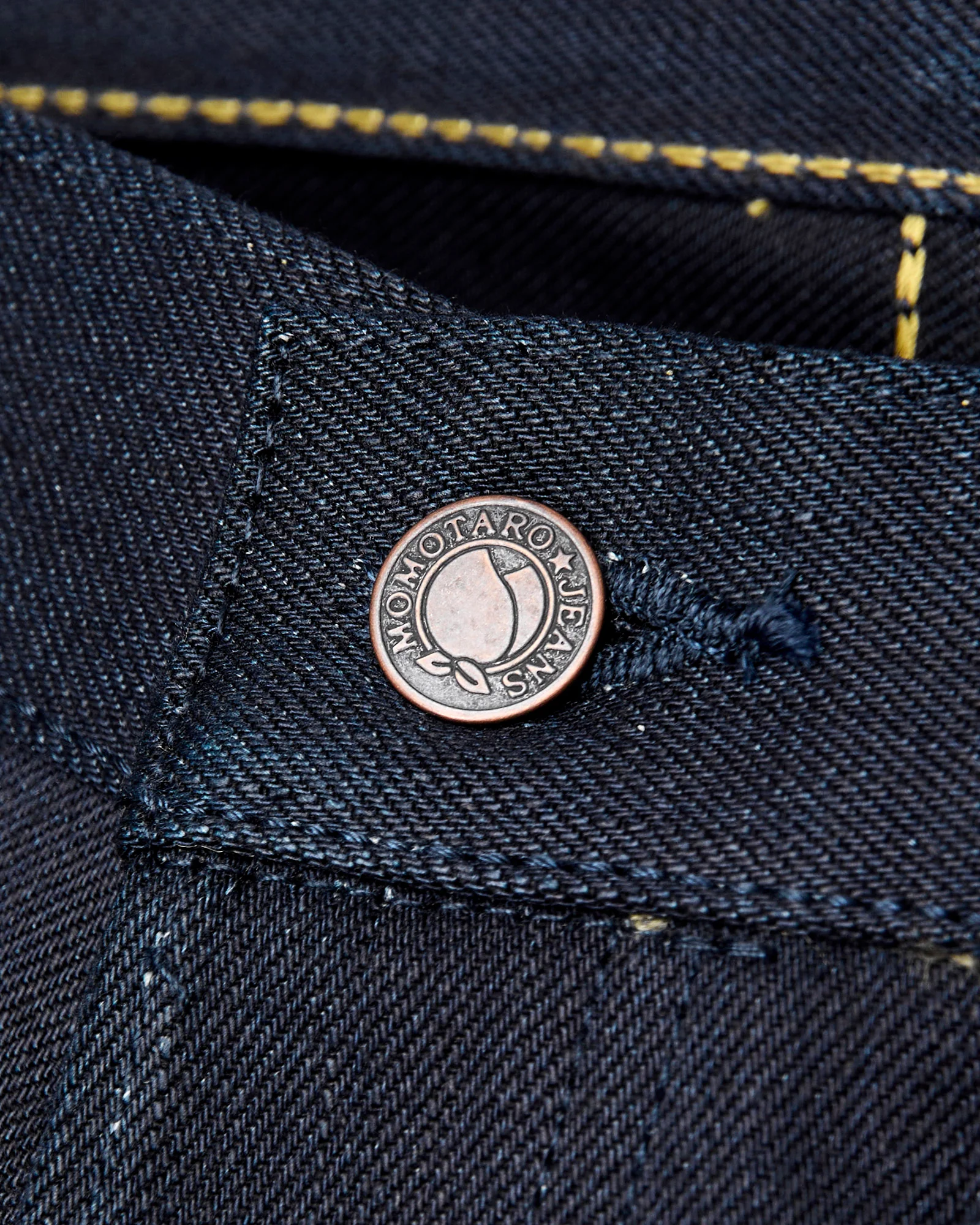 BOM018-W "Grand Indigo – Midnight Edition" 14oz Selvedge Denim - Wide Straight Fit - Image 8