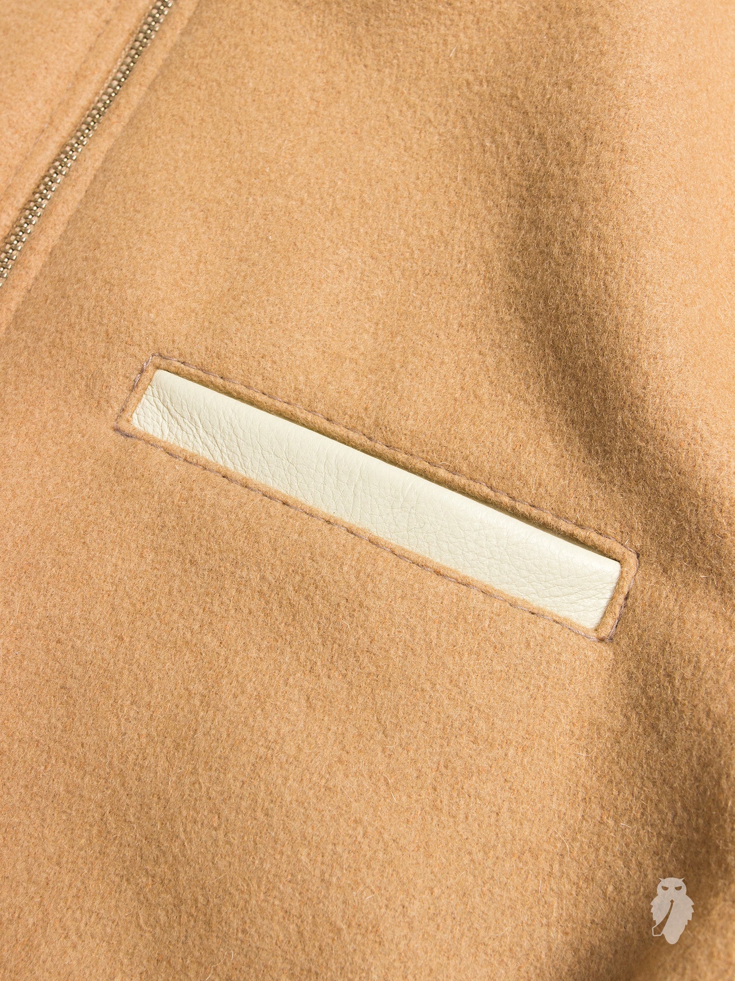 Bomber Jacket in Camel - Image 4