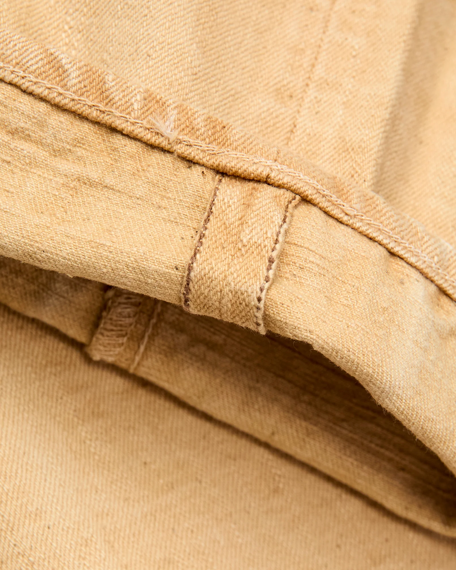BOS211XX-SH "Shizen" 18oz Shibuki Chestnut Selvedge Denim - Relaxed Tapered Fit - Image 11