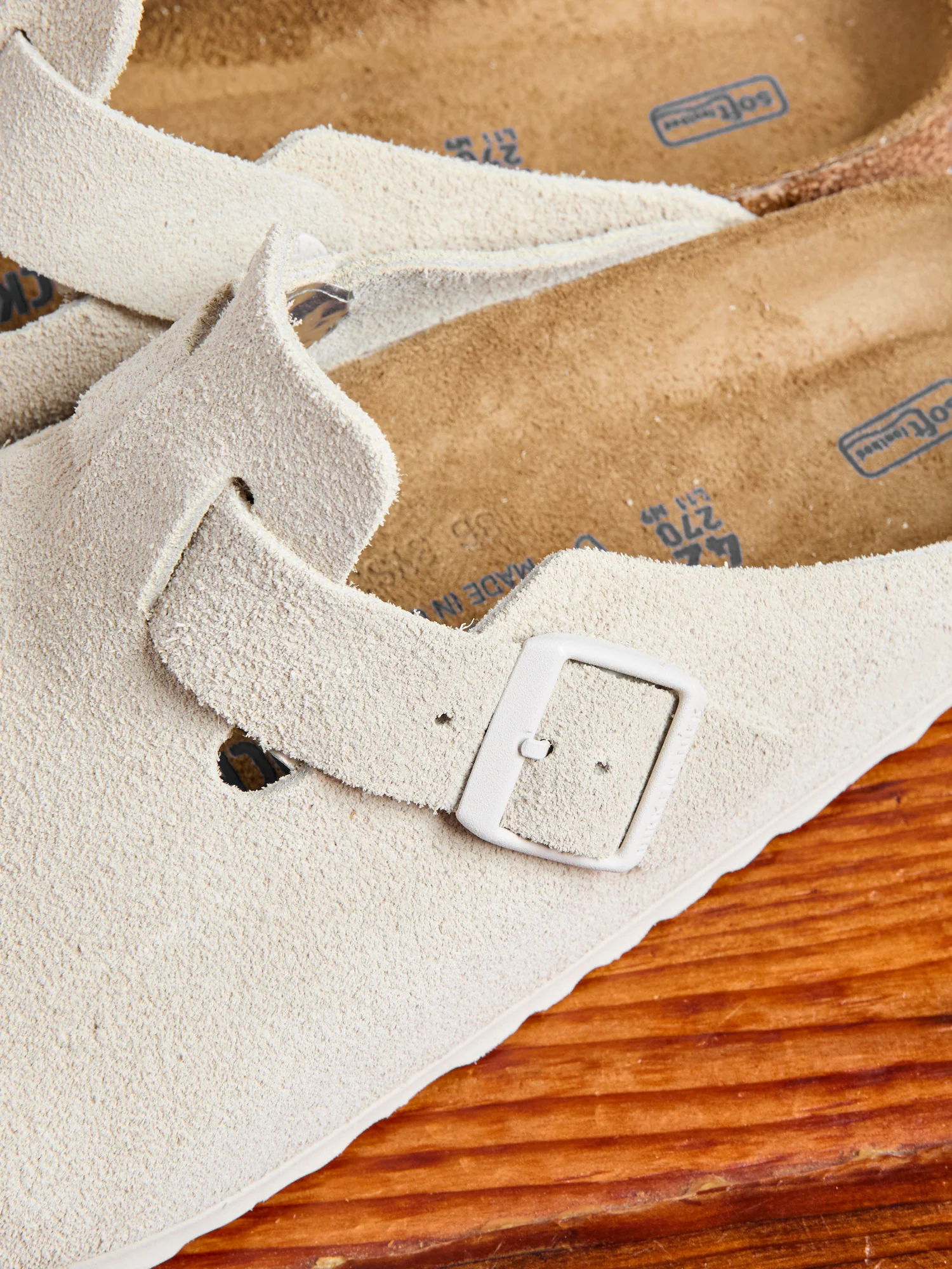 Boston Clog in Antique White - Image 3