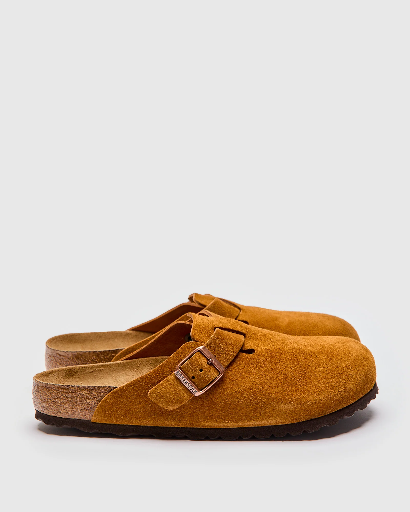 Boston Clog in Suede Mink SFB - Image 3