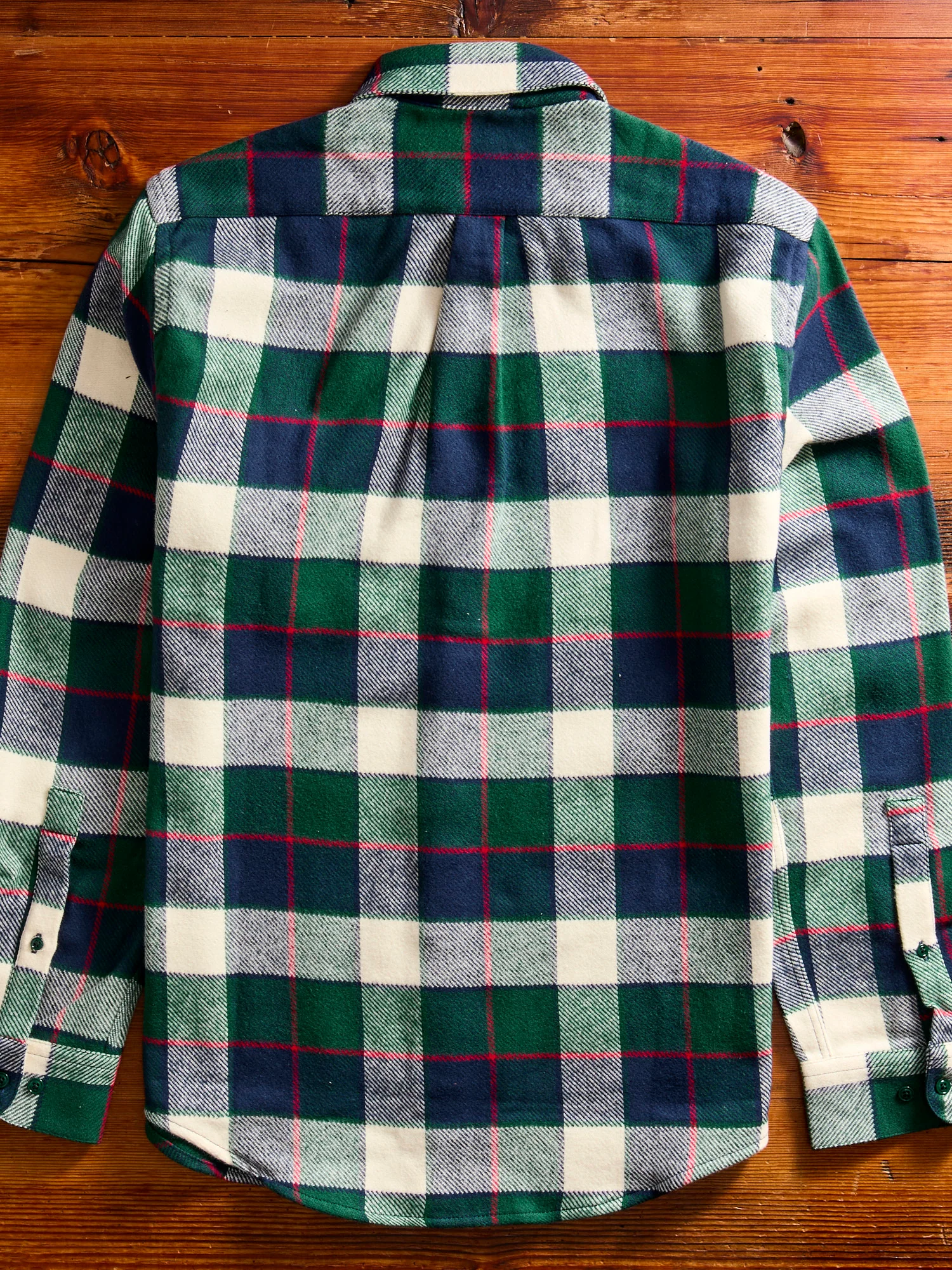 Bottle Button-Up Shirt in Blue Green - Image 8