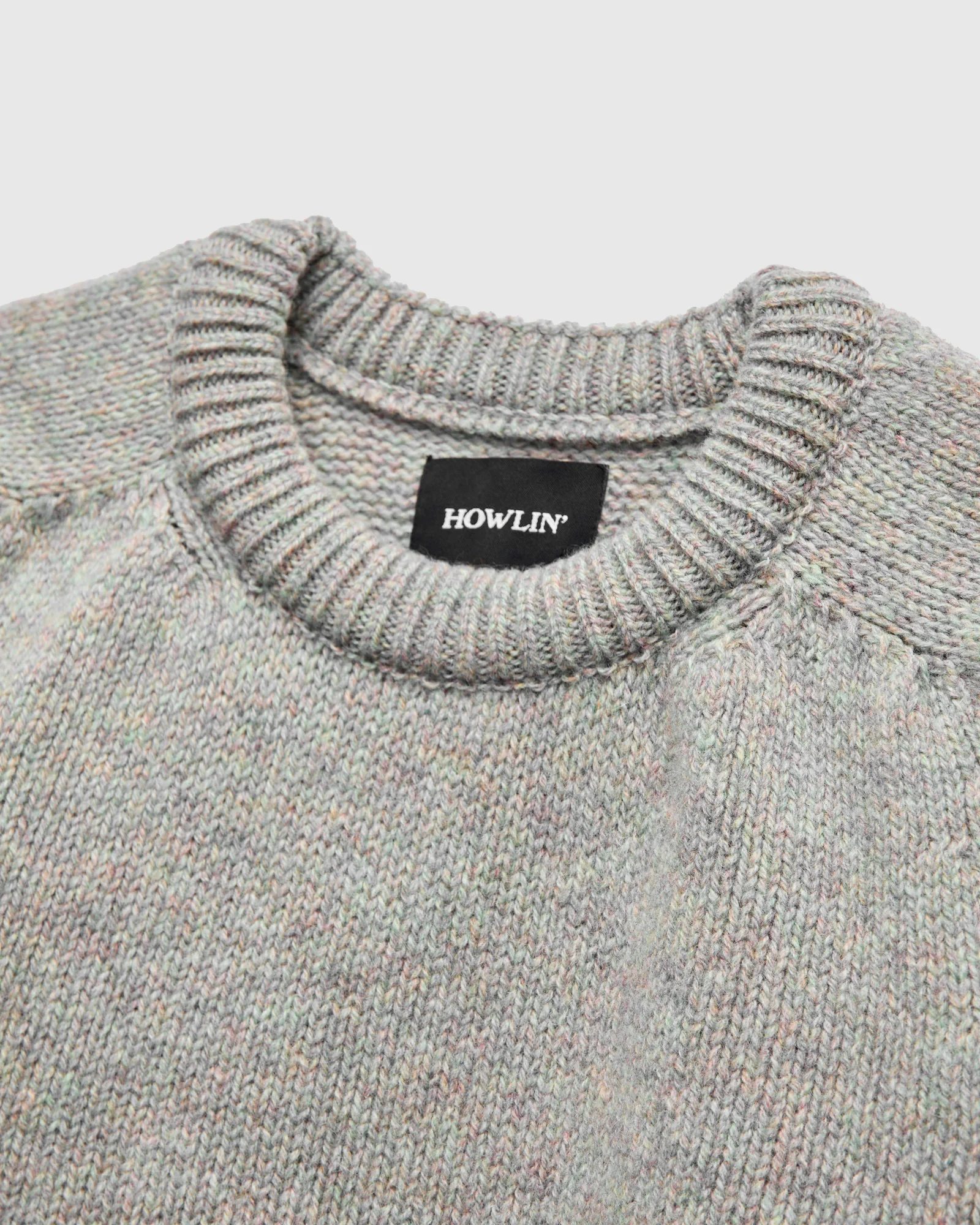 "Boxy Space Knit" Wool Sweater in Galaxy - Image 4