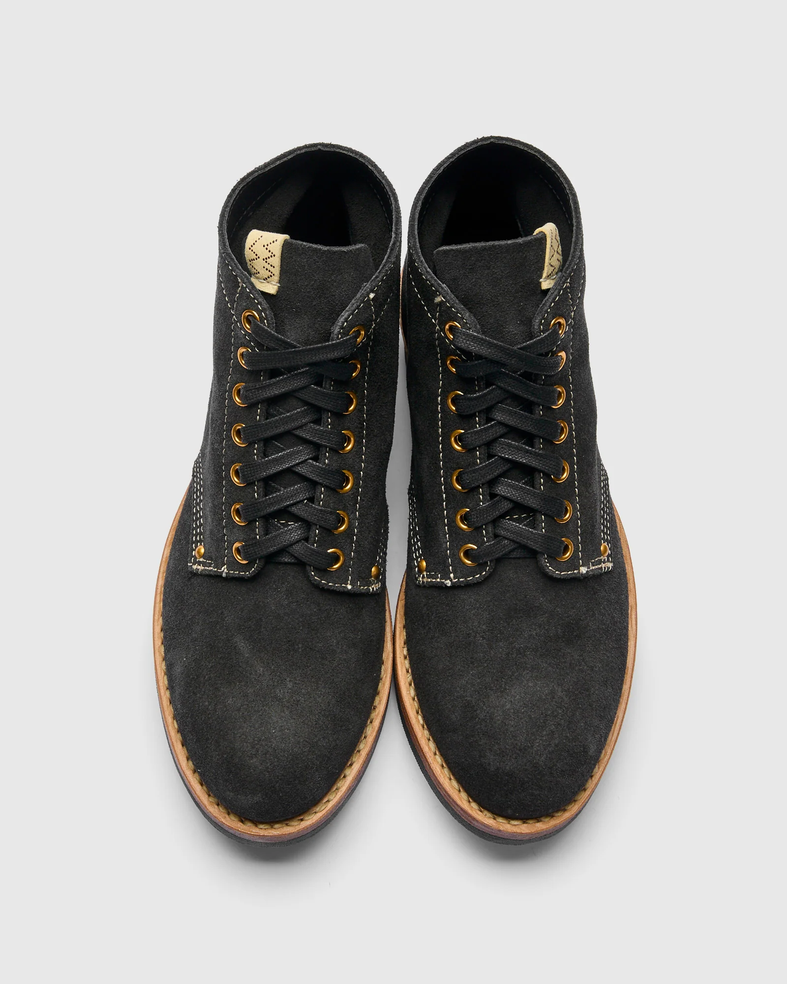 Brigadier Boots-Folk in Black Suede - Image 6