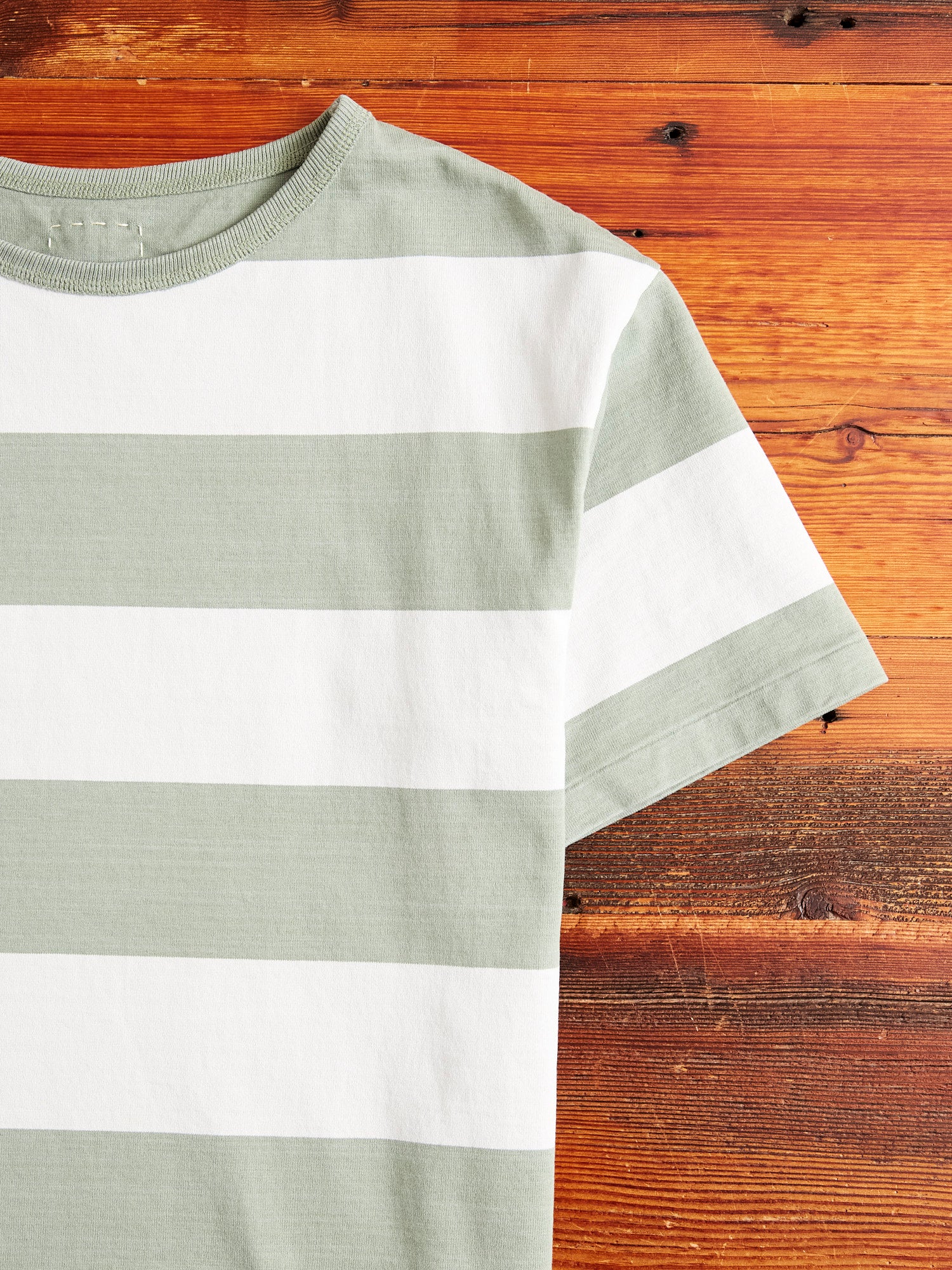 Broader Tee S/S Rugger in Lt. Green - Image 4