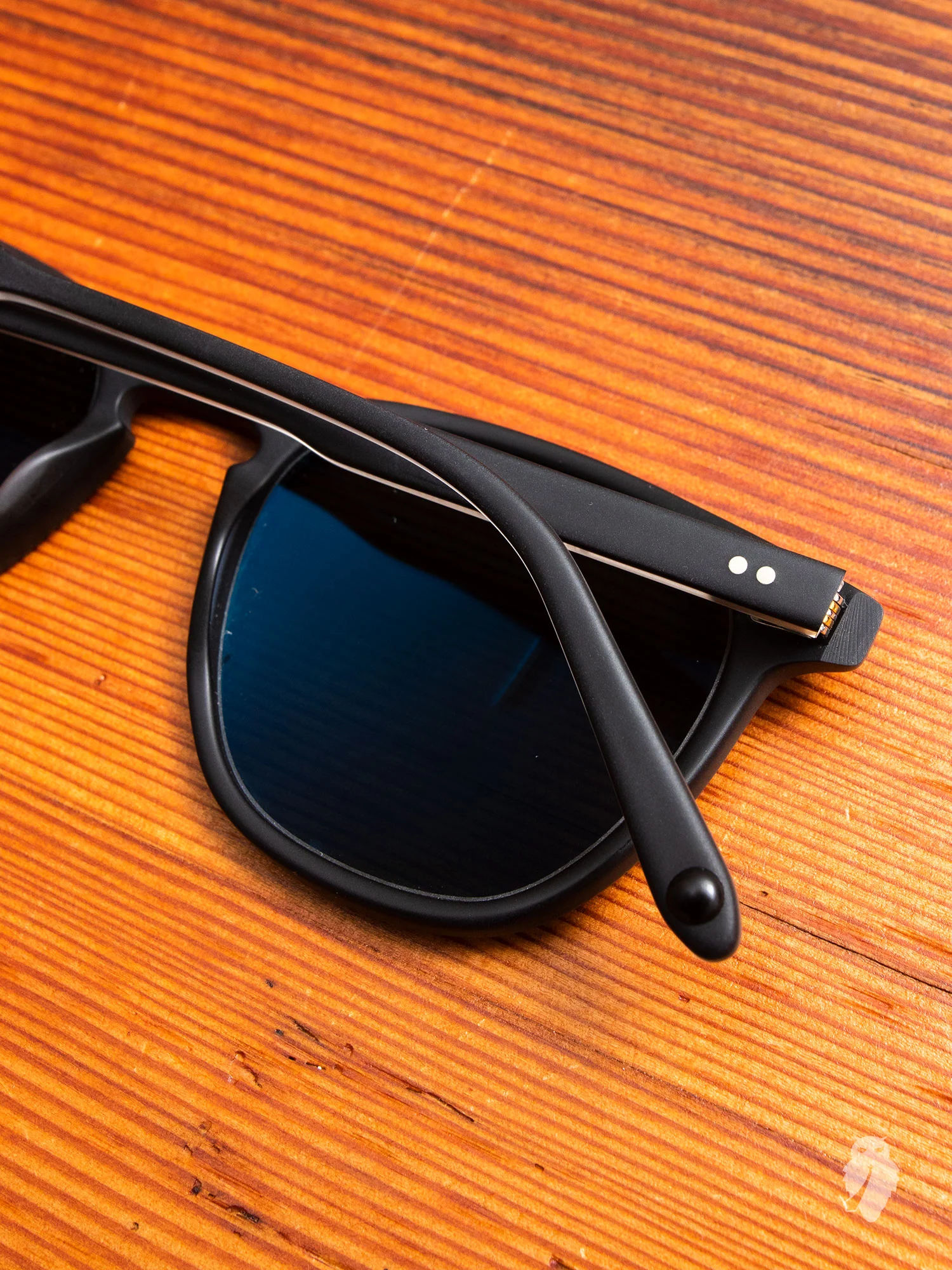 "Brooks" Sunglasses in Matte Black Polarized - Image 3