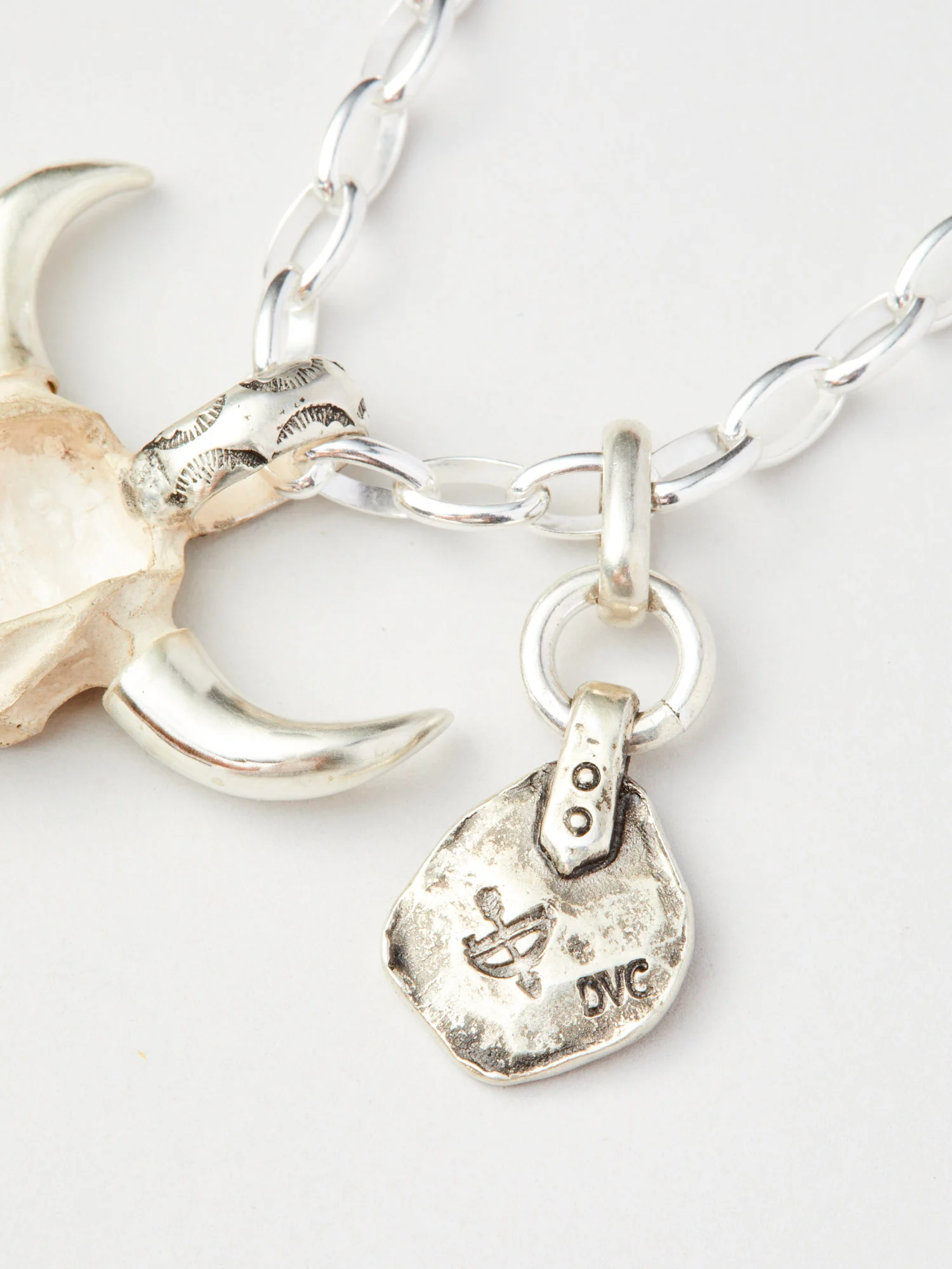 Buffalo Pendant in Silver - Image 5