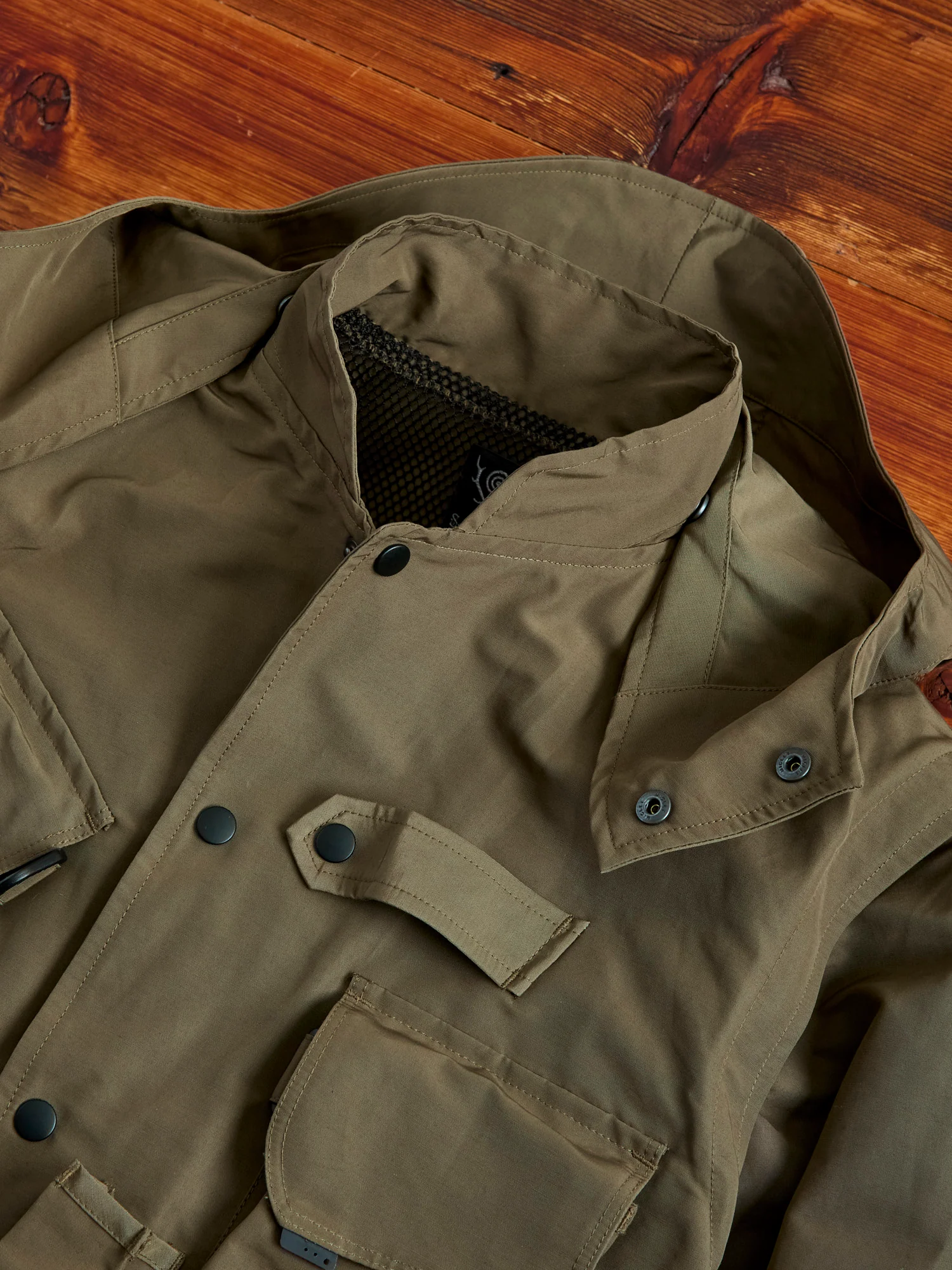 Crossgrain Tenkara Trout Parka in Olive - Image 12