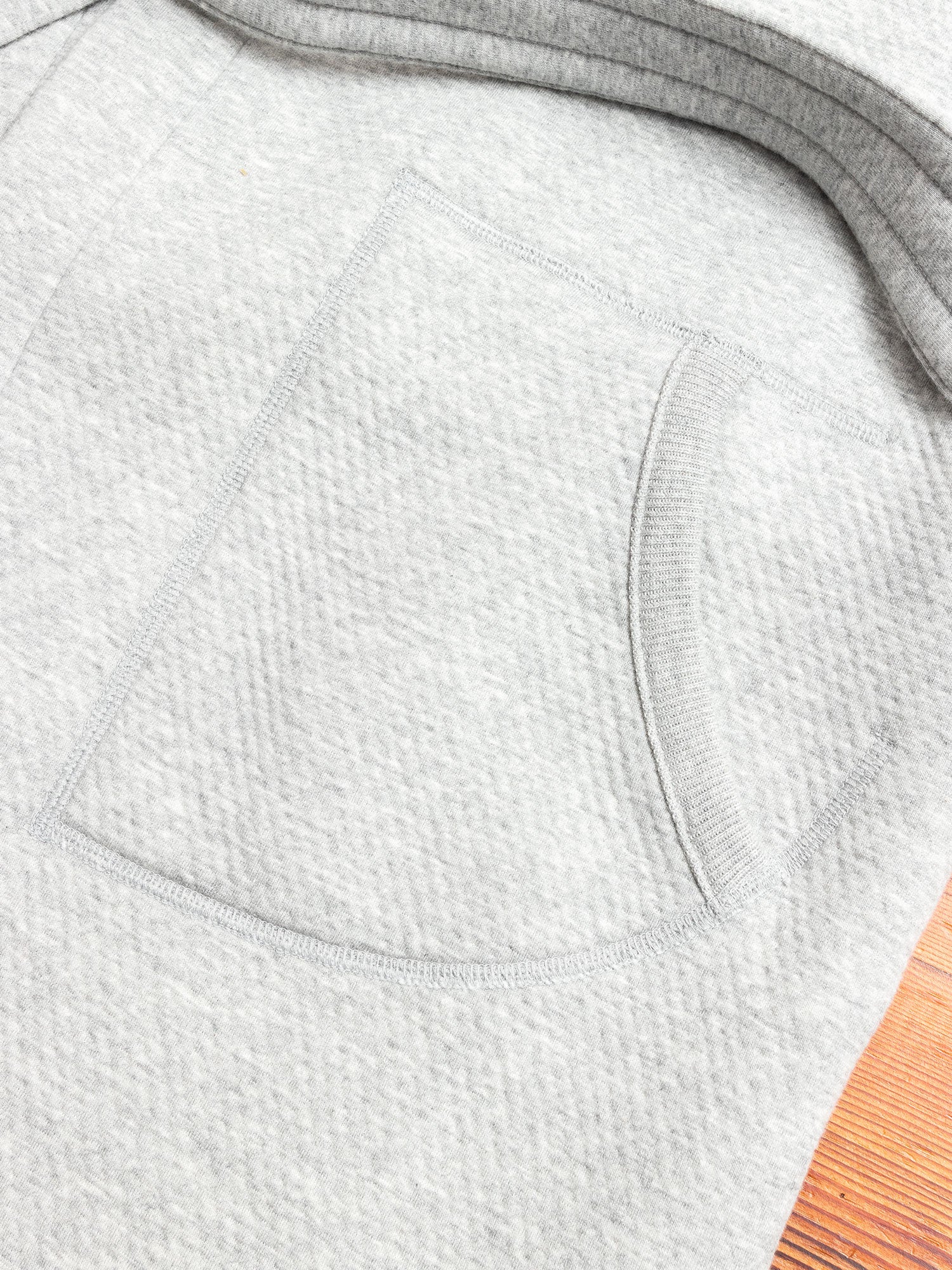 Cabin Fleece Robe in Heather Grey - Image 6