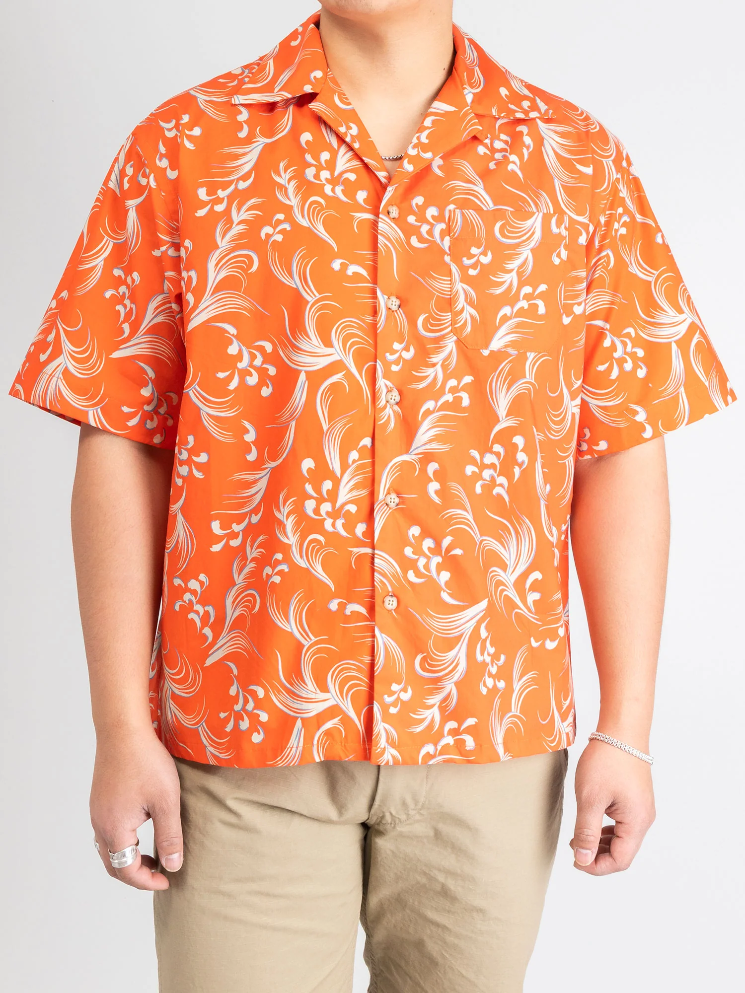 Camp Shirt in Orange - Image 2