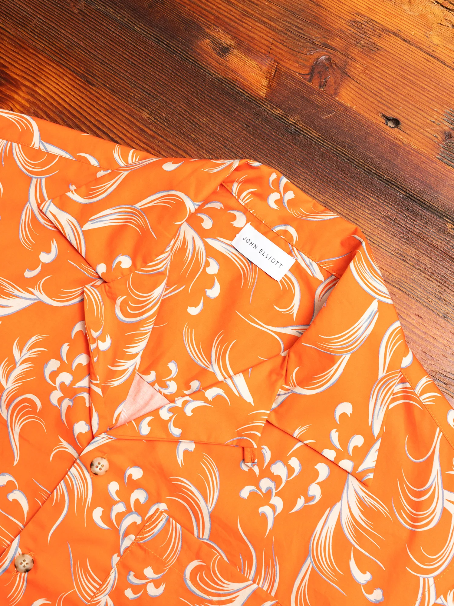 Camp Shirt in Orange - Image 3