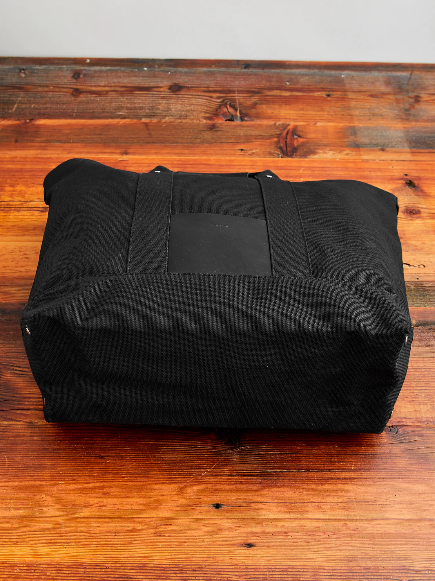 Campus Big Tote Bag in Black - Image 5