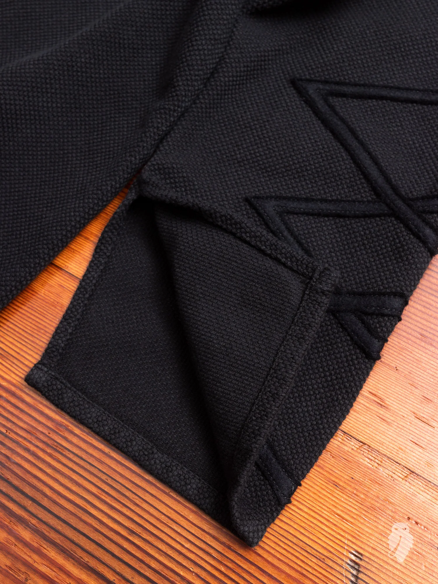 Caravan Haori Coat in Matte Black - Image 8