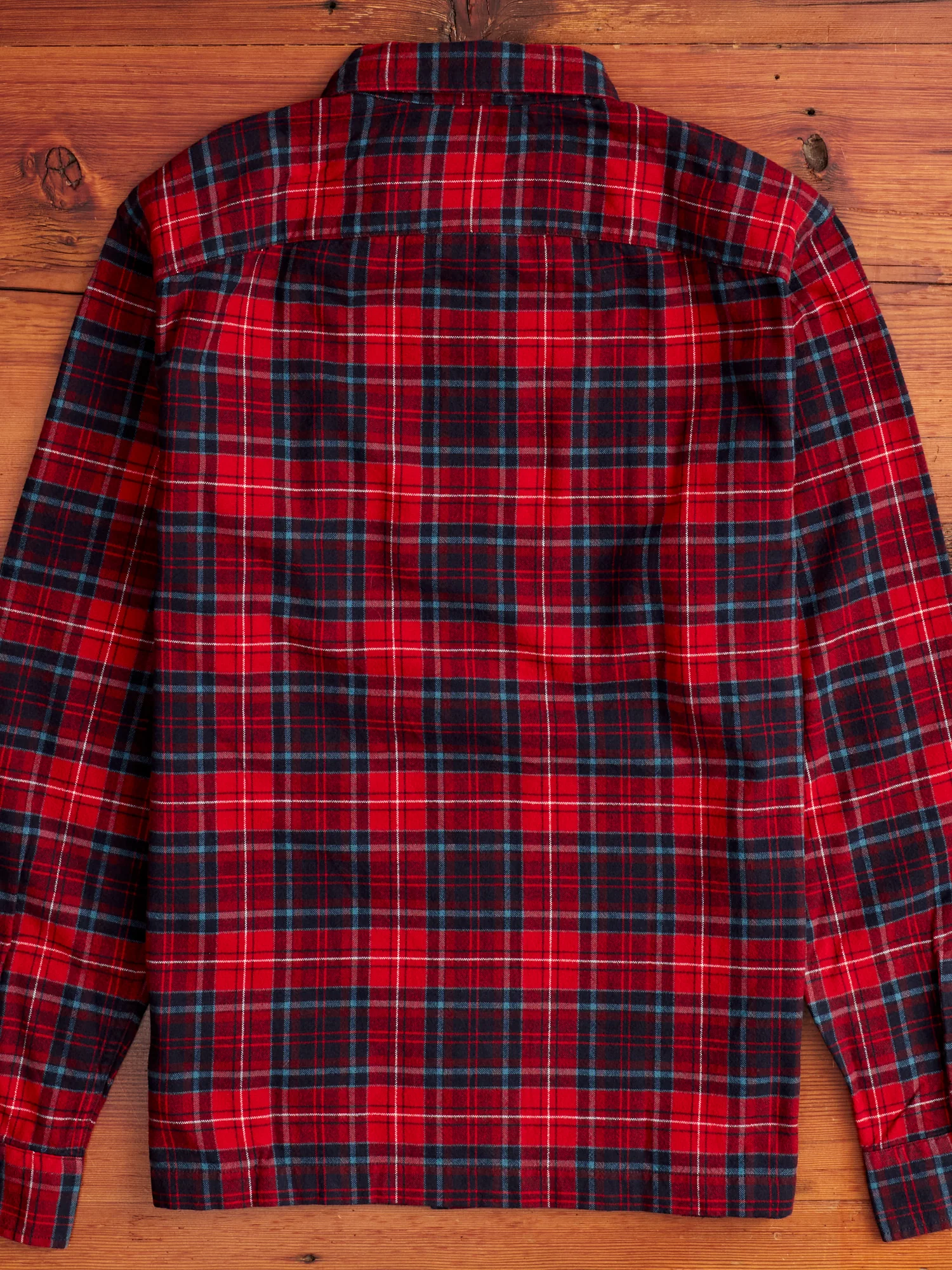 Carter Camp Shirt in Red Plaid - Image 9