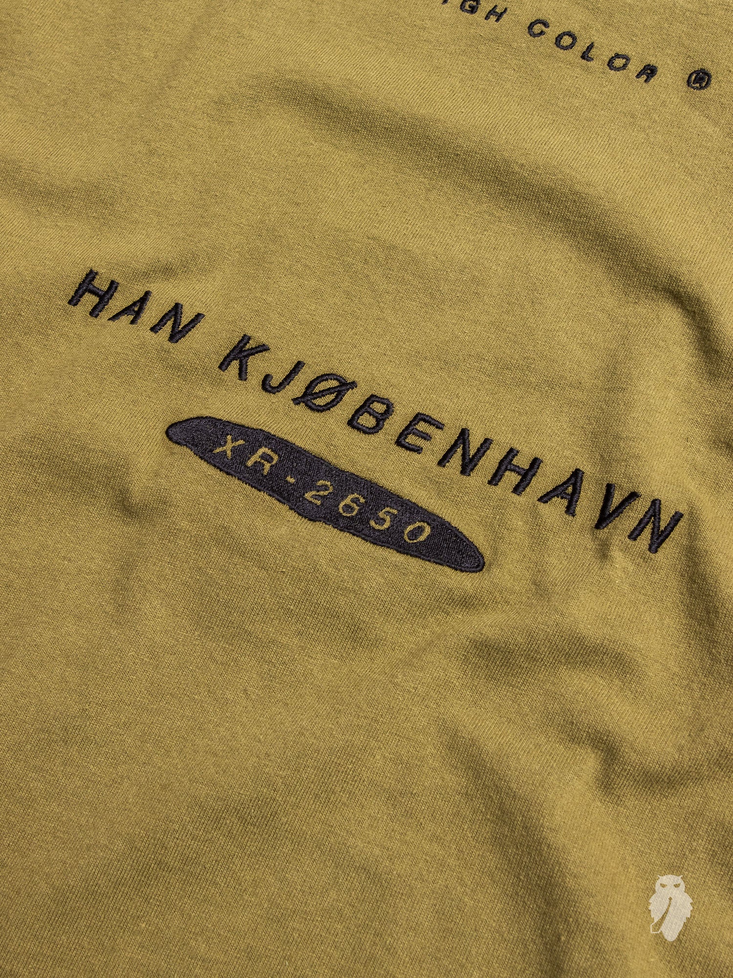 Casual T-Shirt in Olive - Image 4