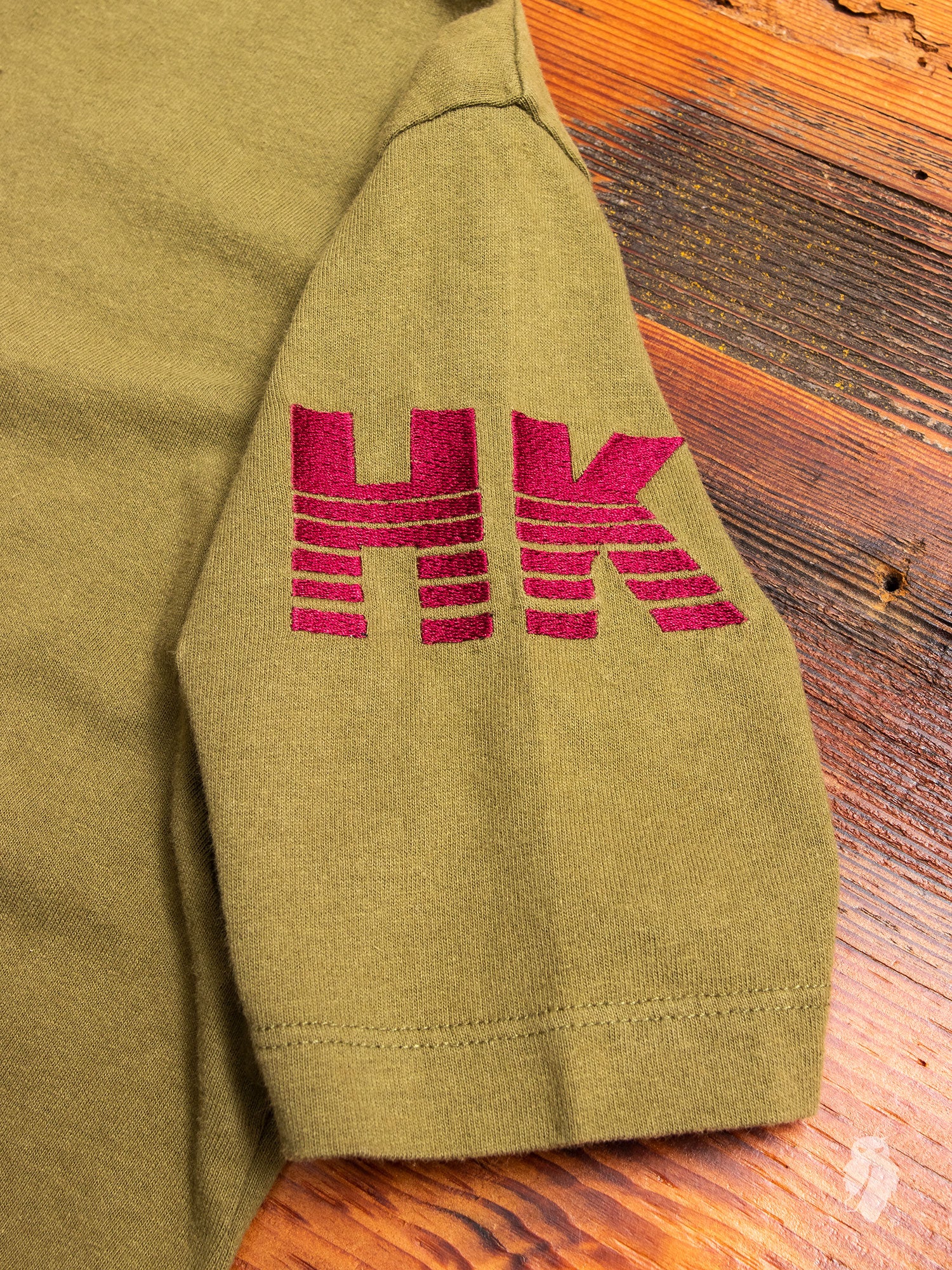 Casual T-Shirt in Olive - Image 5