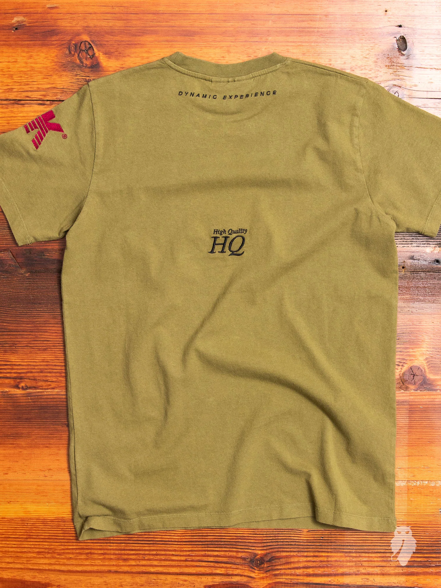 Casual T-Shirt in Olive - Image 8