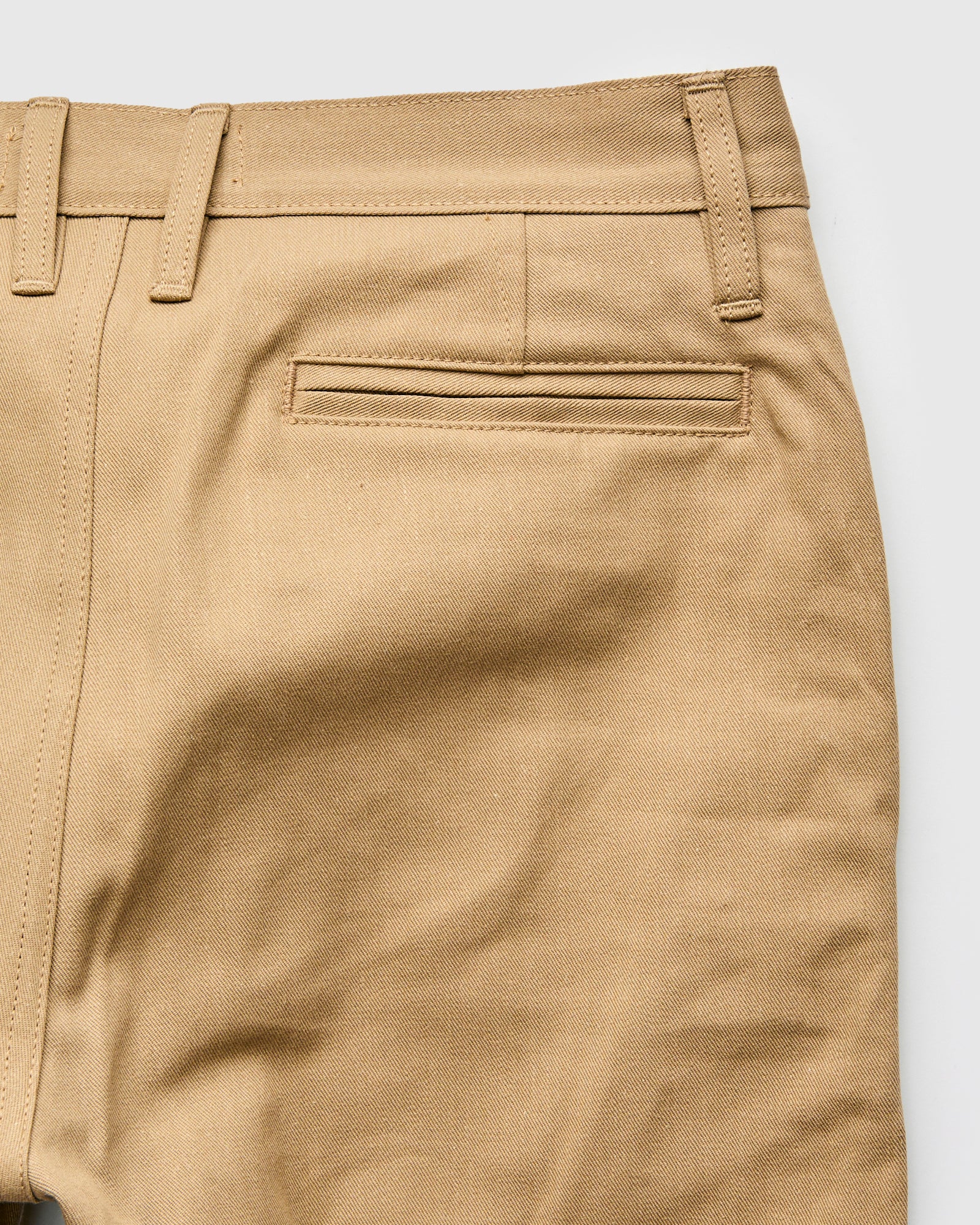 CH-44x 12oz Selvedge Chino in Beige - Image 3