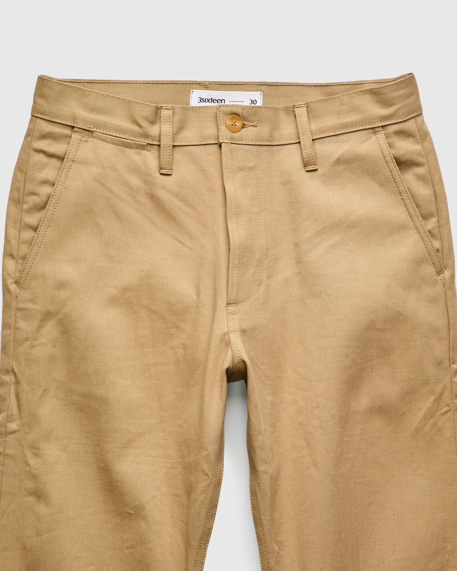 CH-44x 12oz Selvedge Chino in Beige - Image 4