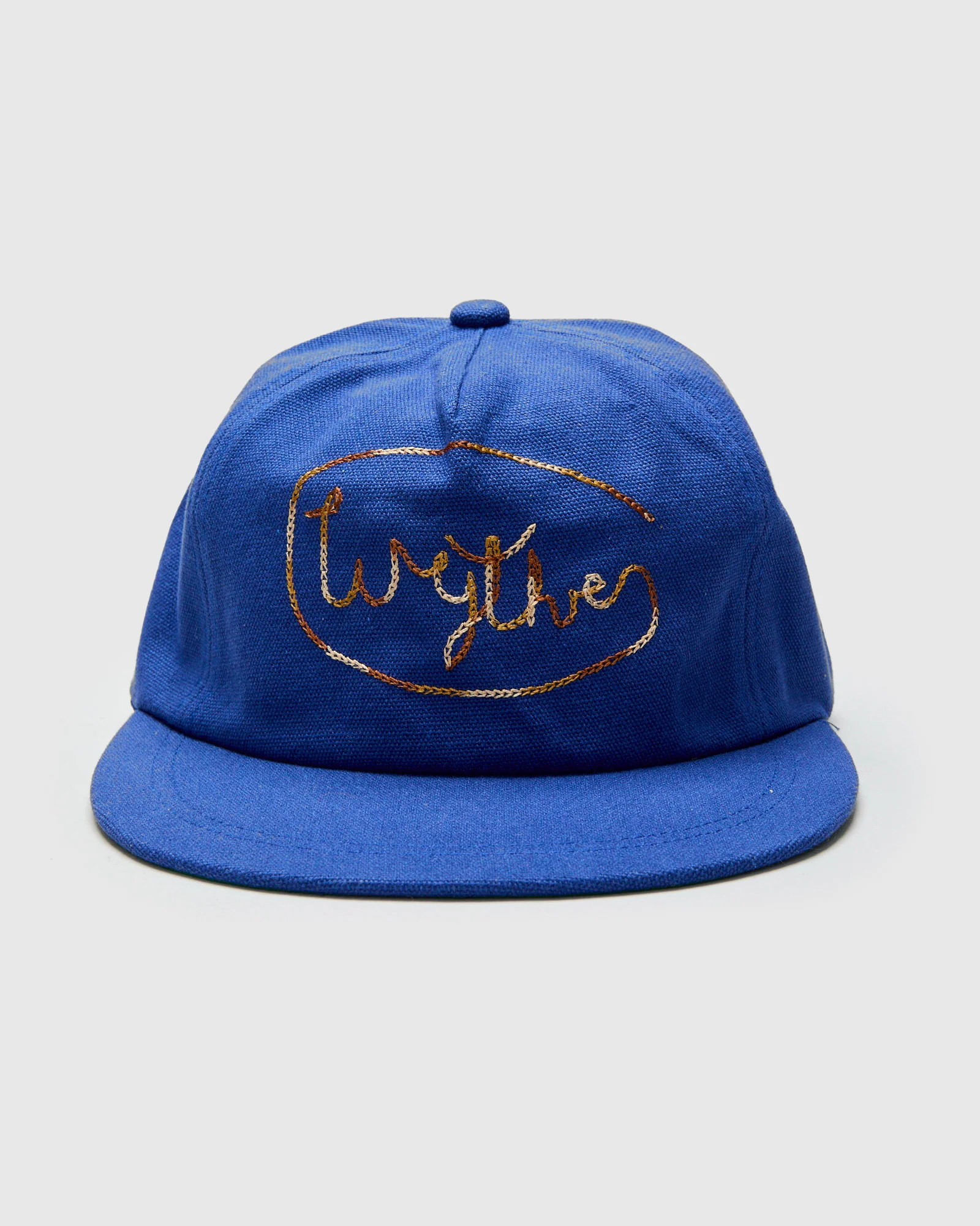 Chainstitch Canvas Ranch Hat in Blue - Image 3