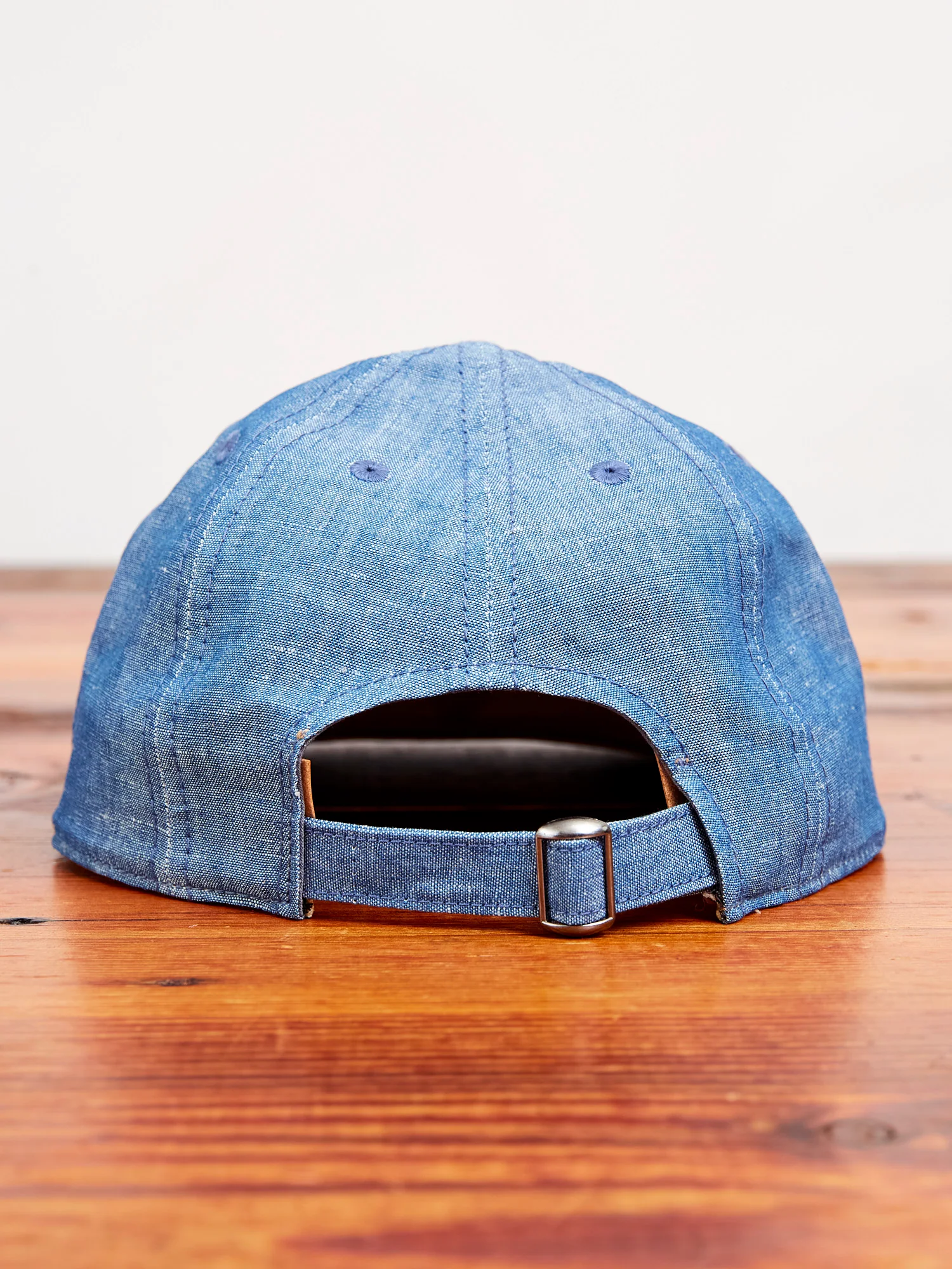 Chambray Cap in Blue - Image 4