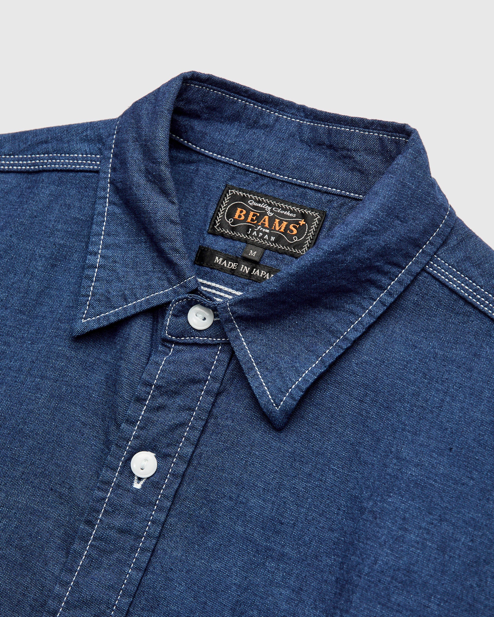 Chambray Workshirt in Indigo - Image 3