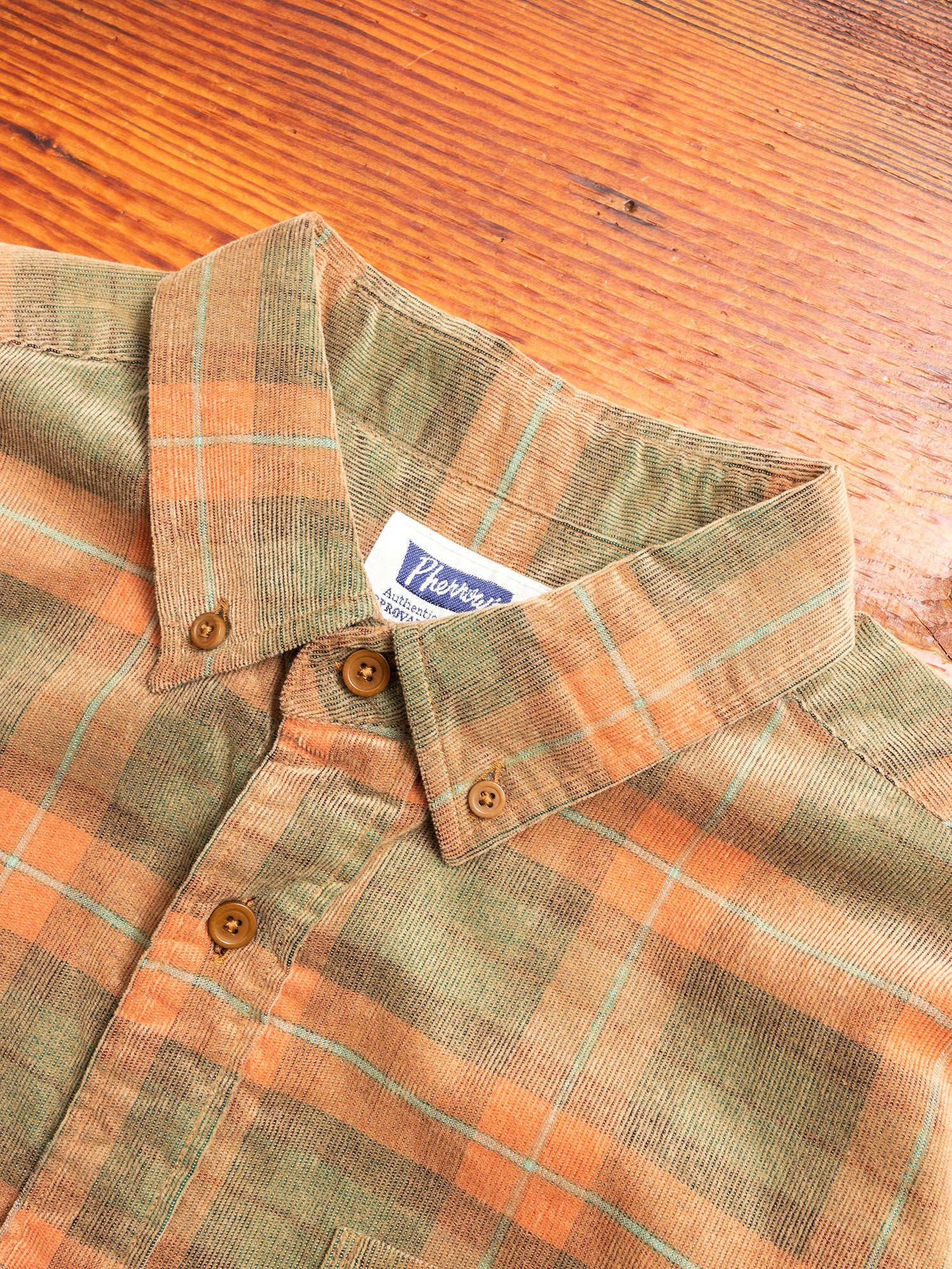 Check Button-Down Shirt in Red - Image 2