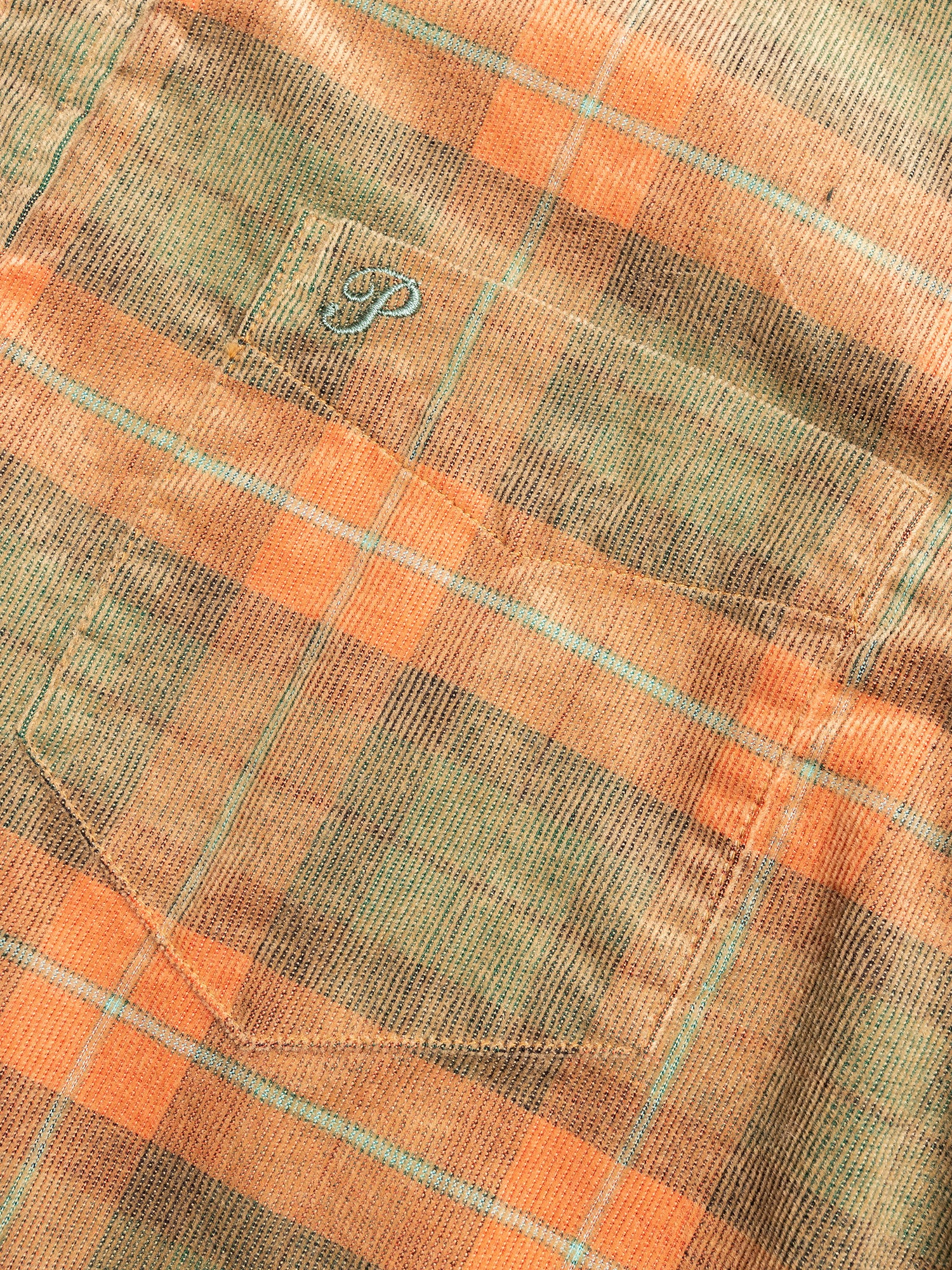 Check Button-Down Shirt in Red - Image 3