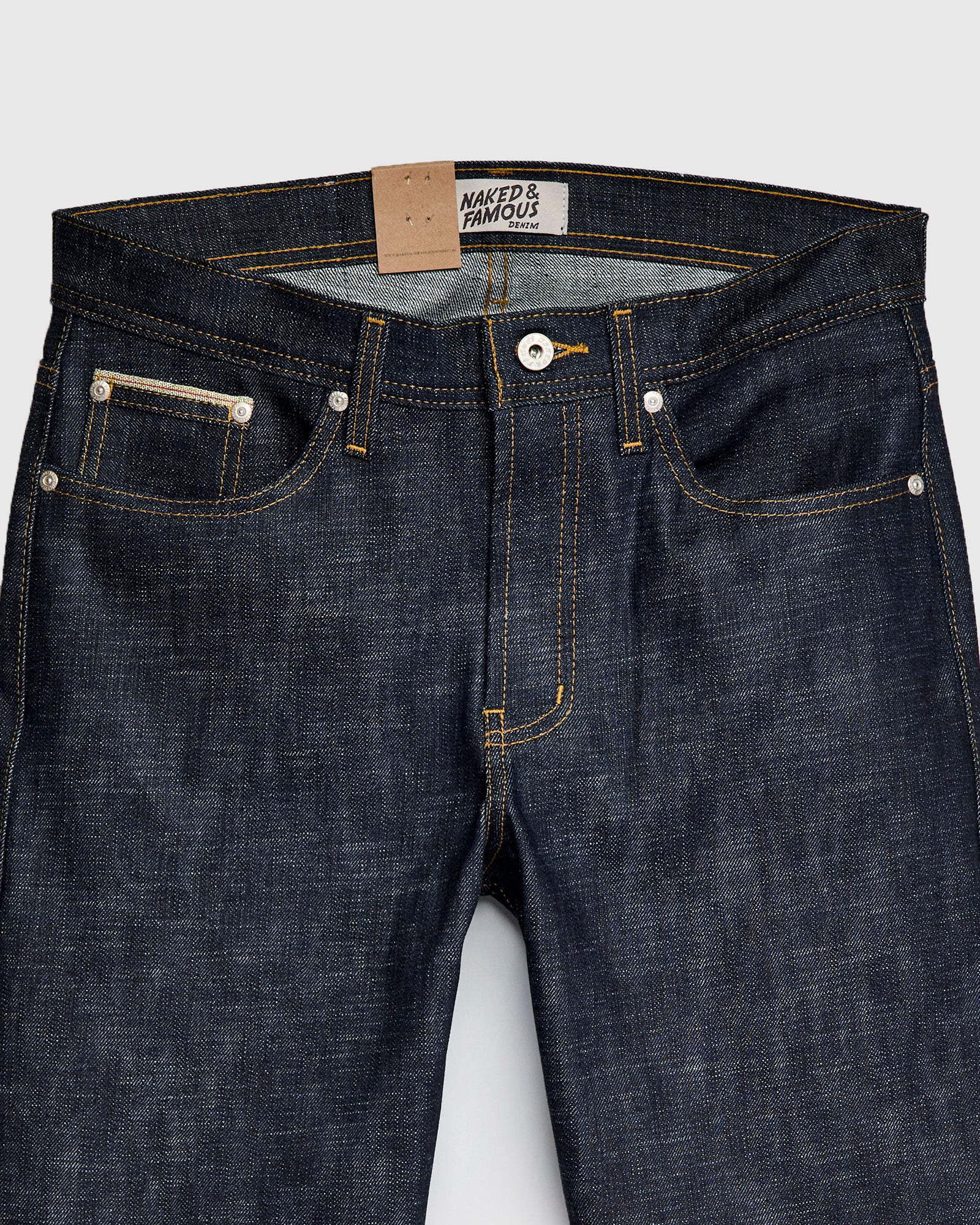 "Chinese New Year Snake" 12.5oz Selvedge Denim - Weird Guy Fit - Image 5
