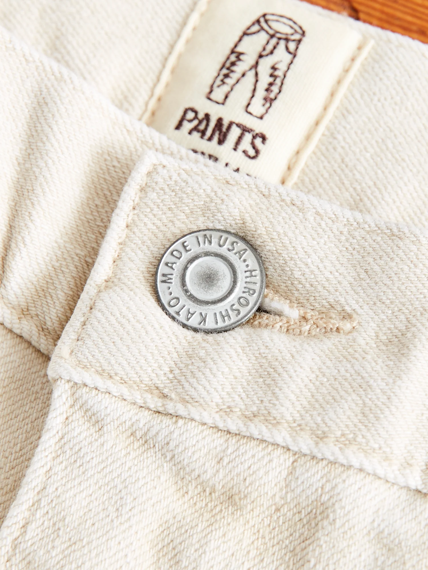 "Chuck" 10.5oz Washed Stretch Selvedge Denim - Pen Slim - Image 6