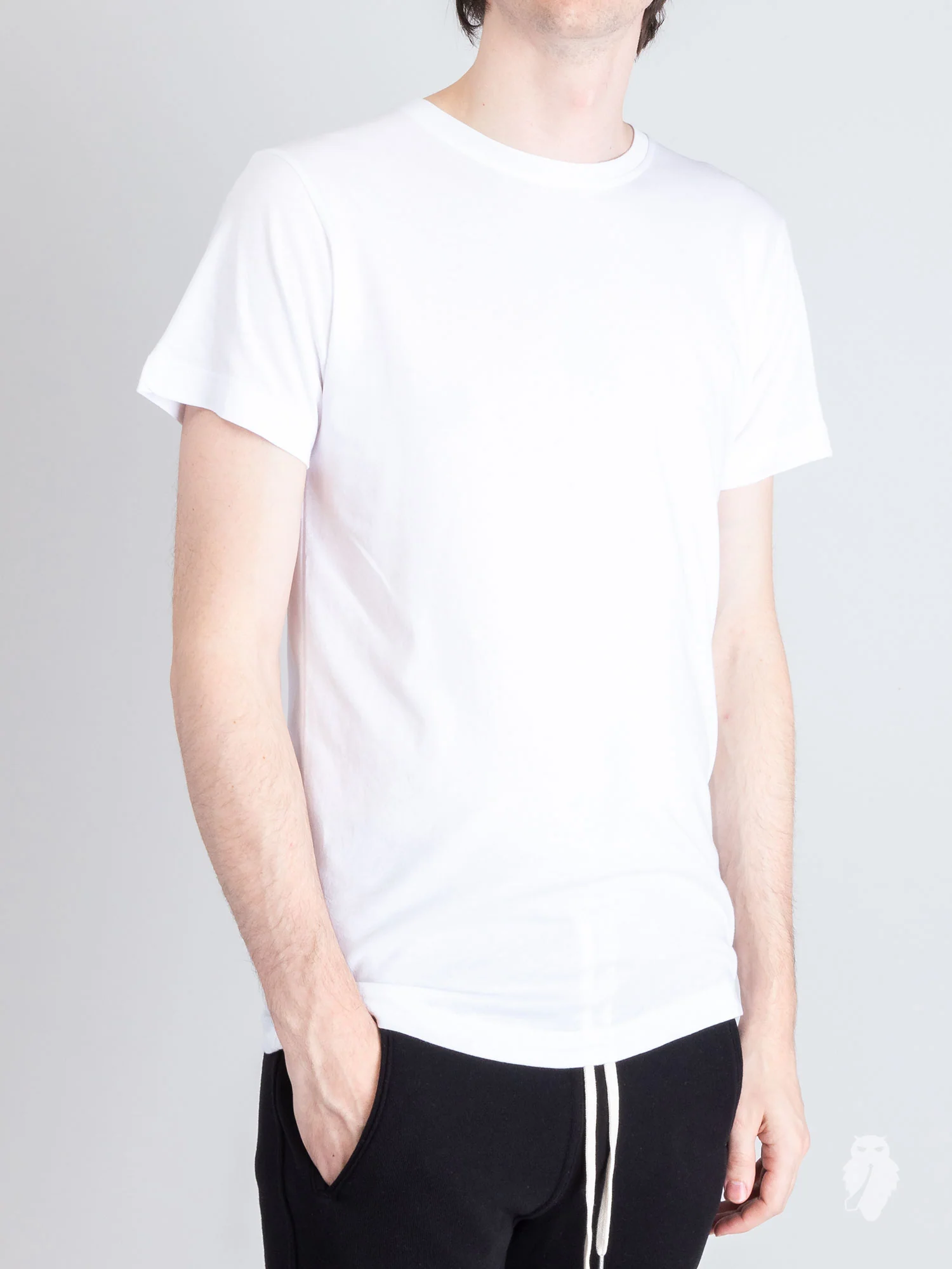 Classic Crew T-Shirt in White - Image 2
