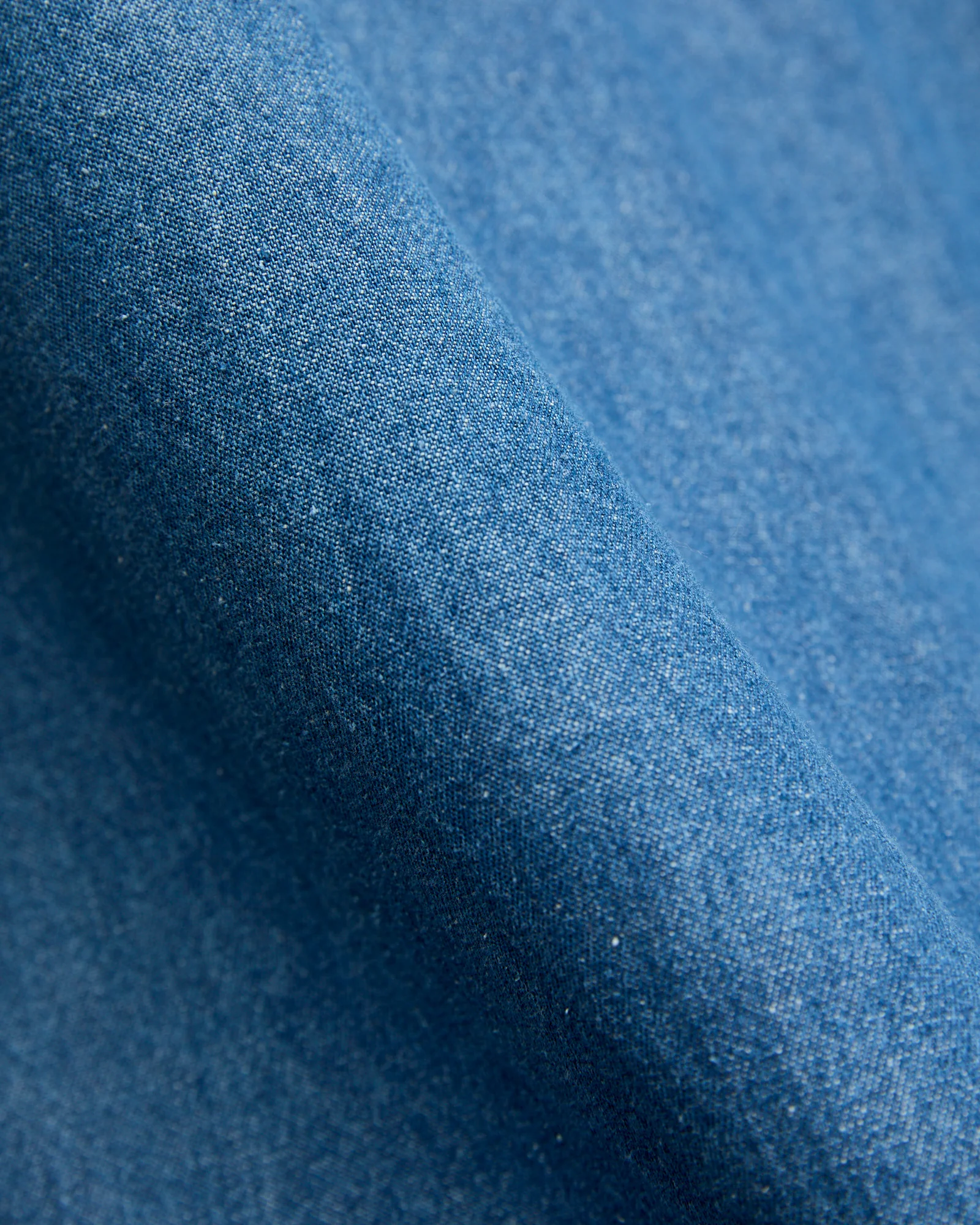 Classic Denim Western Shirt in Blue - Image 7