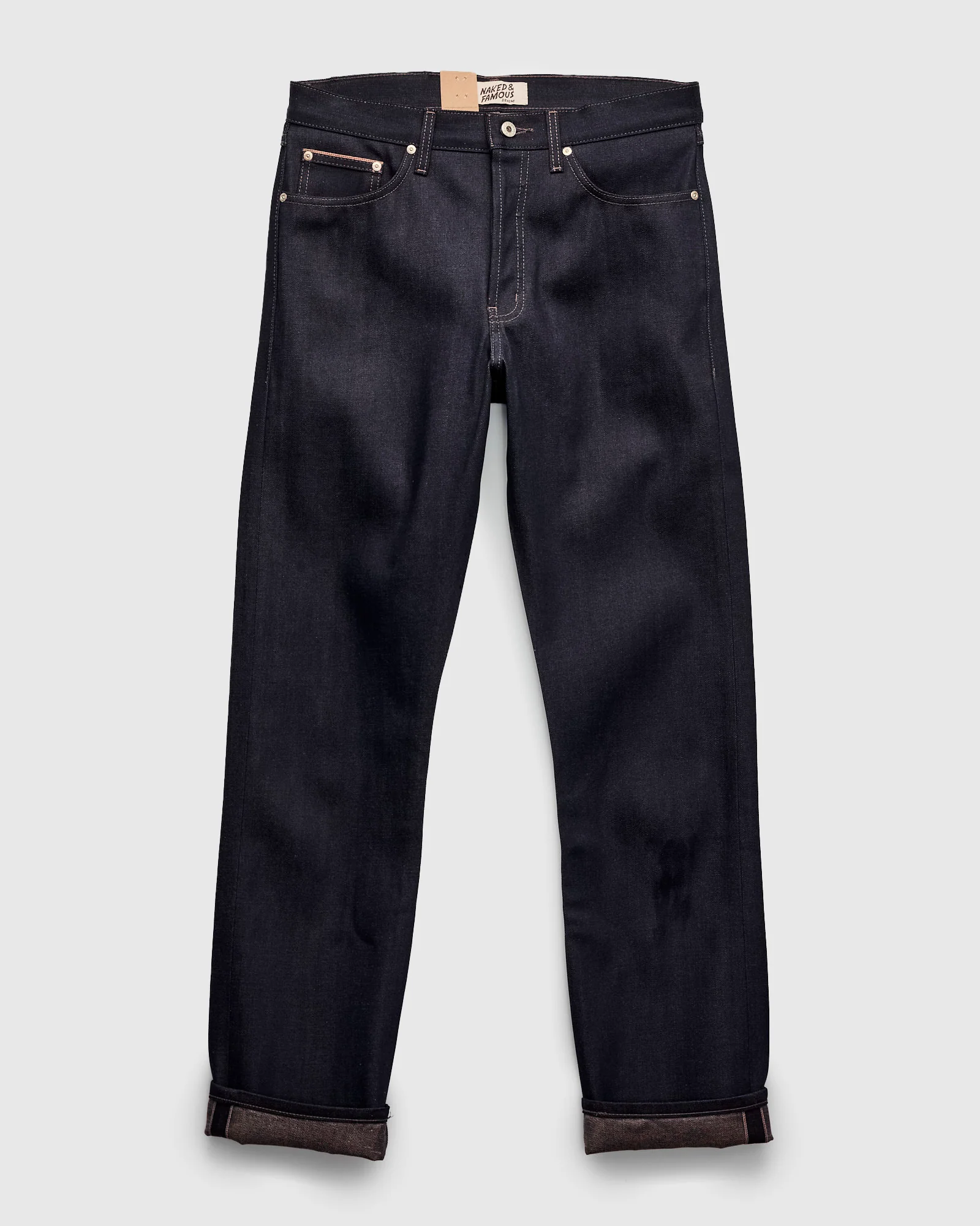"Coffee Dye" 12.5oz Selvedge Denim - True Guy Fit - Image 2