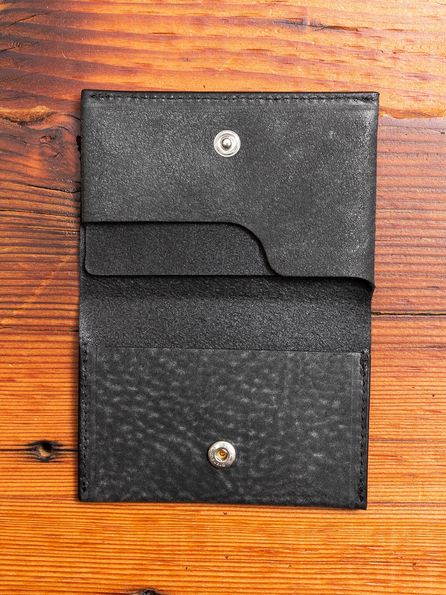 Compact Card Case in Black - Image 3