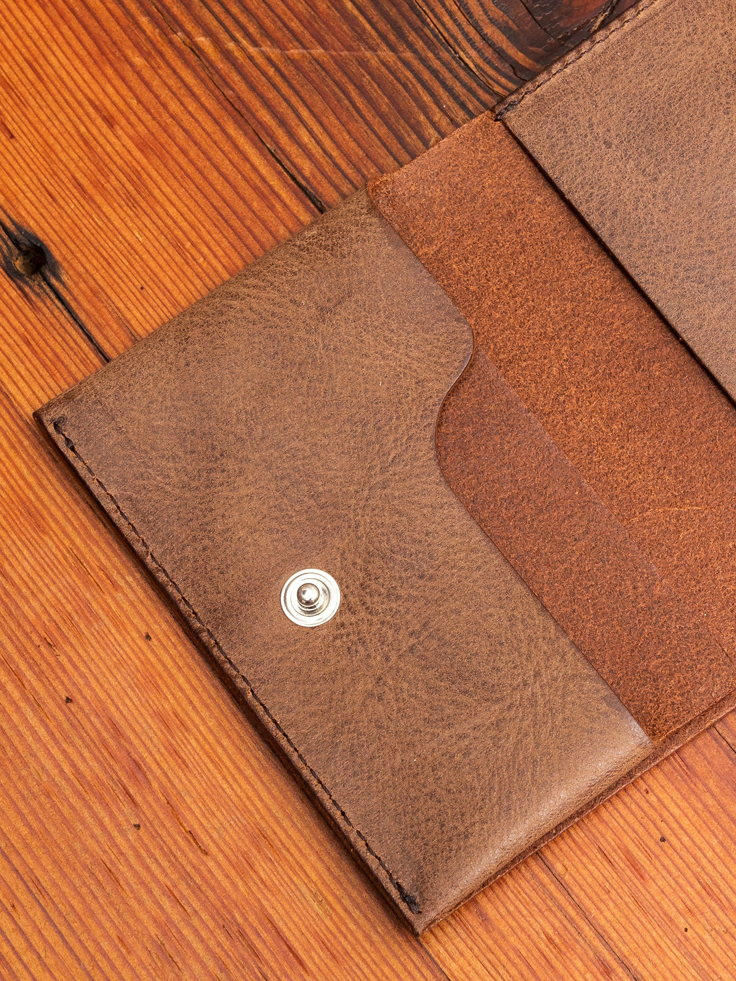 Compact Card Case in Choco - Image 5