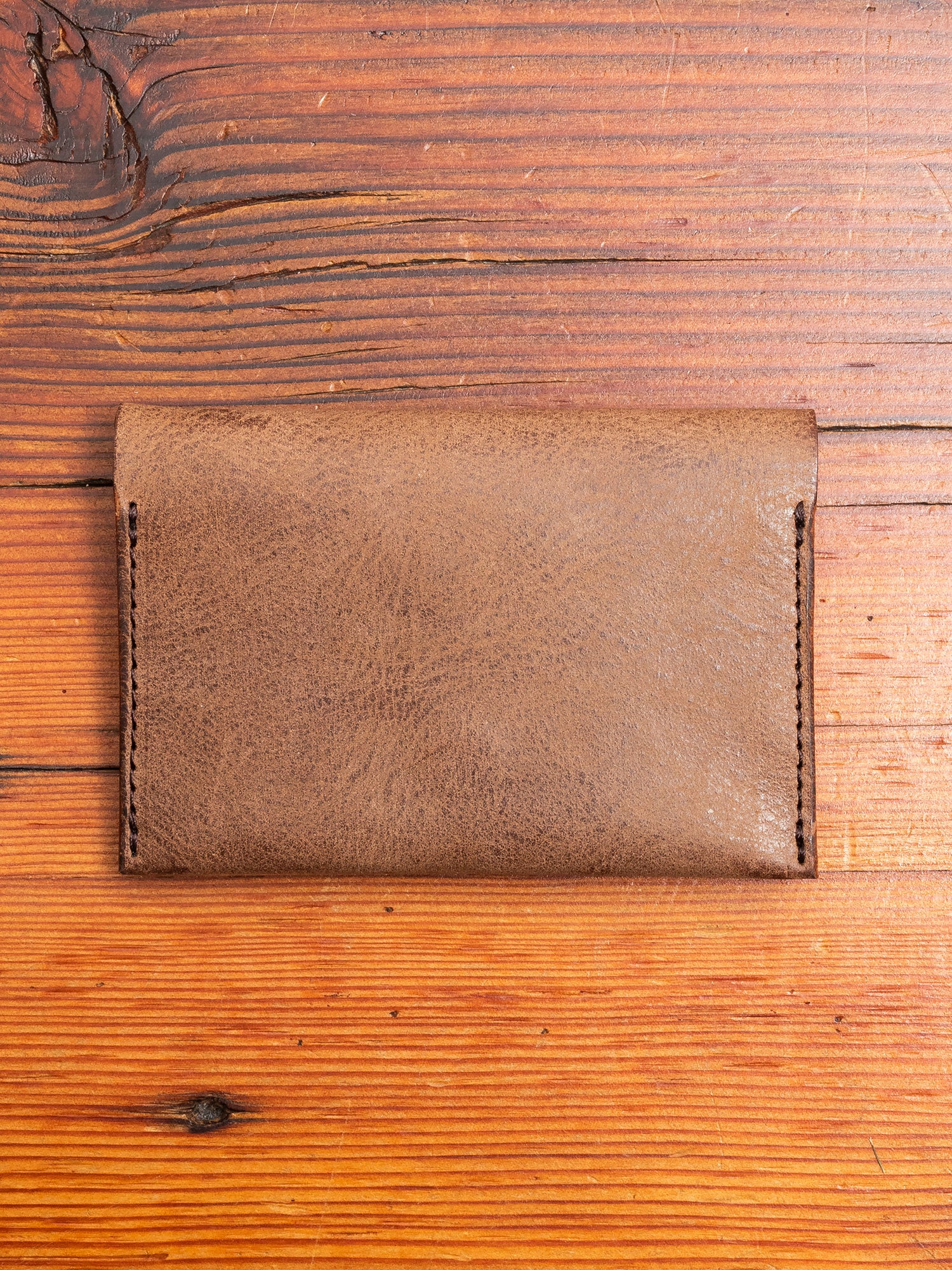 Compact Card Case in Choco - Image 6