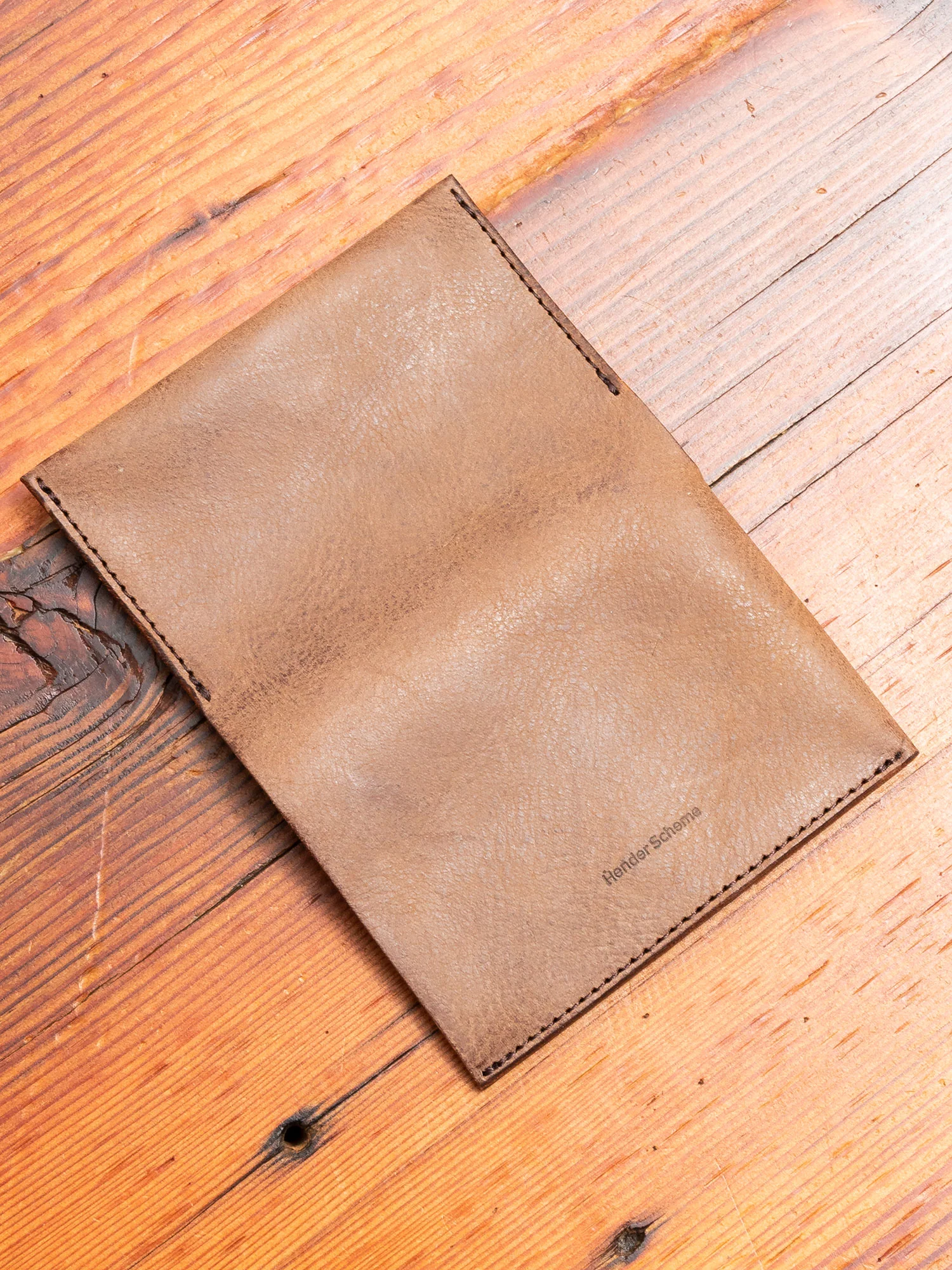 Compact Card Case in Choco - Image 7