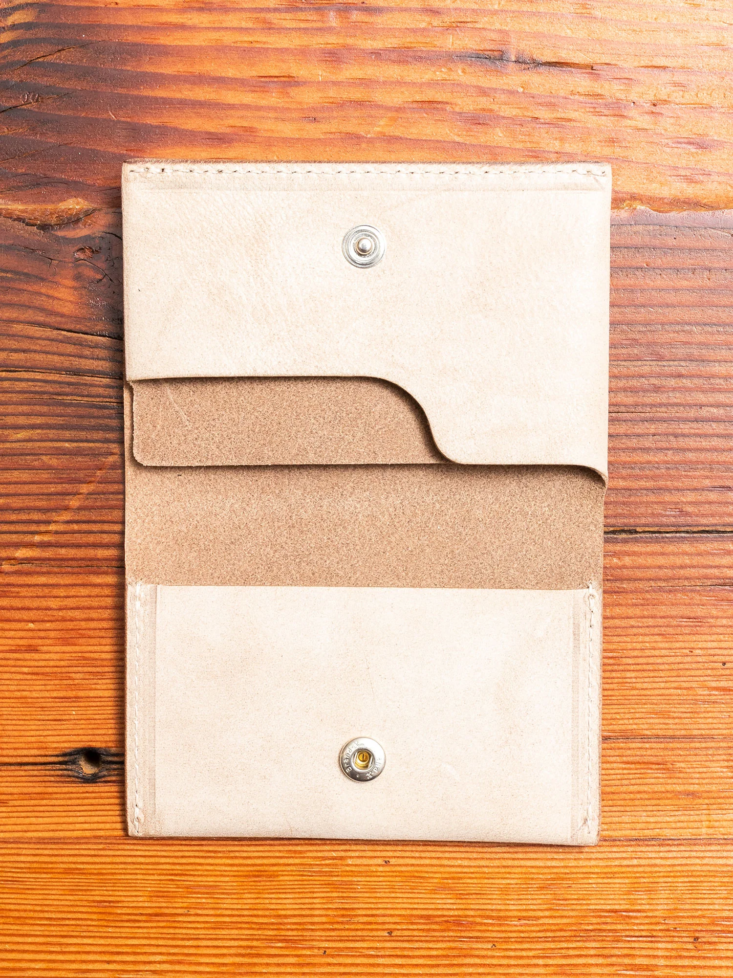 Compact Card Case in Ivory - Image 3