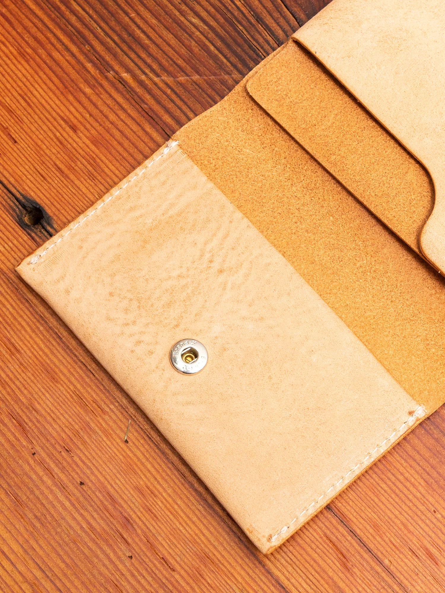 Compact Card Case in Natural - Image 4