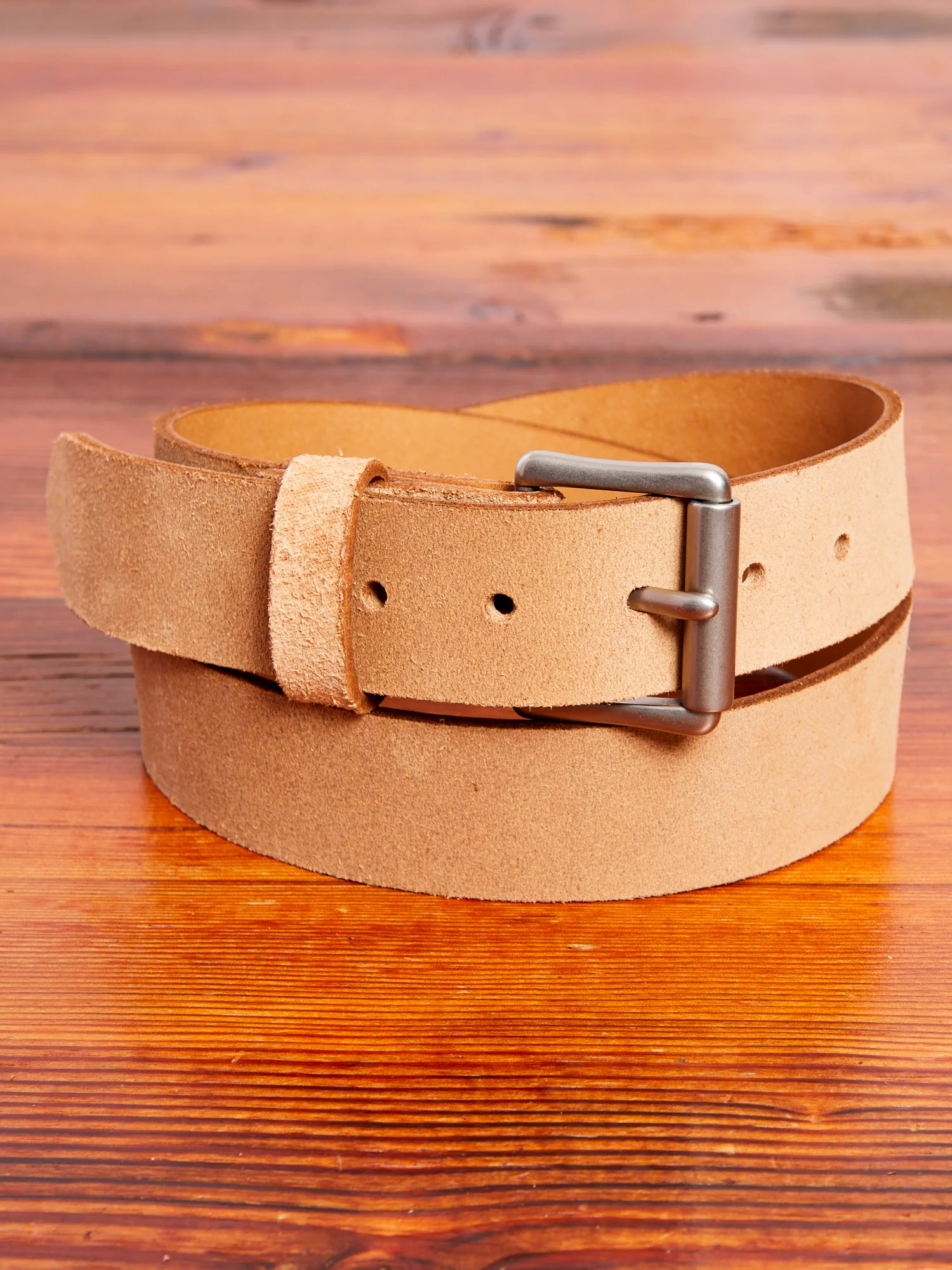 Muleskinner Leather Belt in Hawthorne
